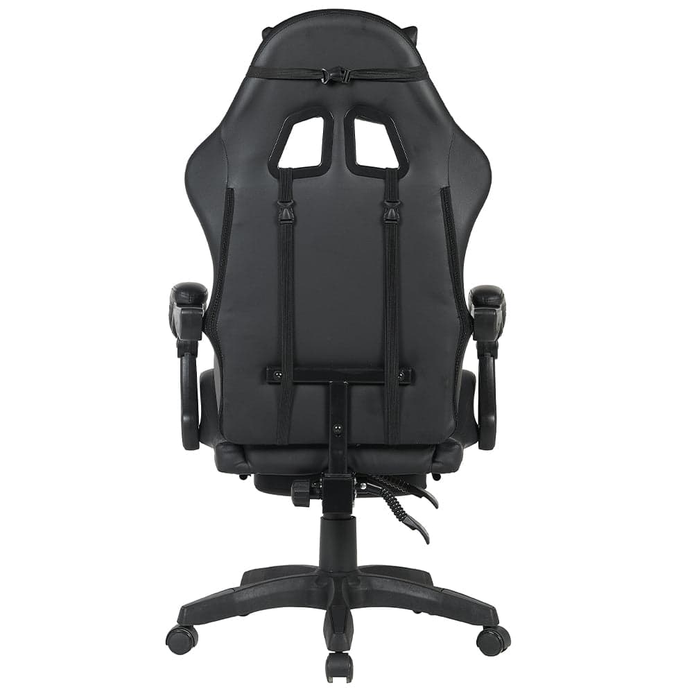 Sedia Gaming da Scrivania Nero con Poggiapiedi Seduta Ergonomica e Regolabile in Sedie Gaming Esplodia - Napoli, commercioVirtuoso.it