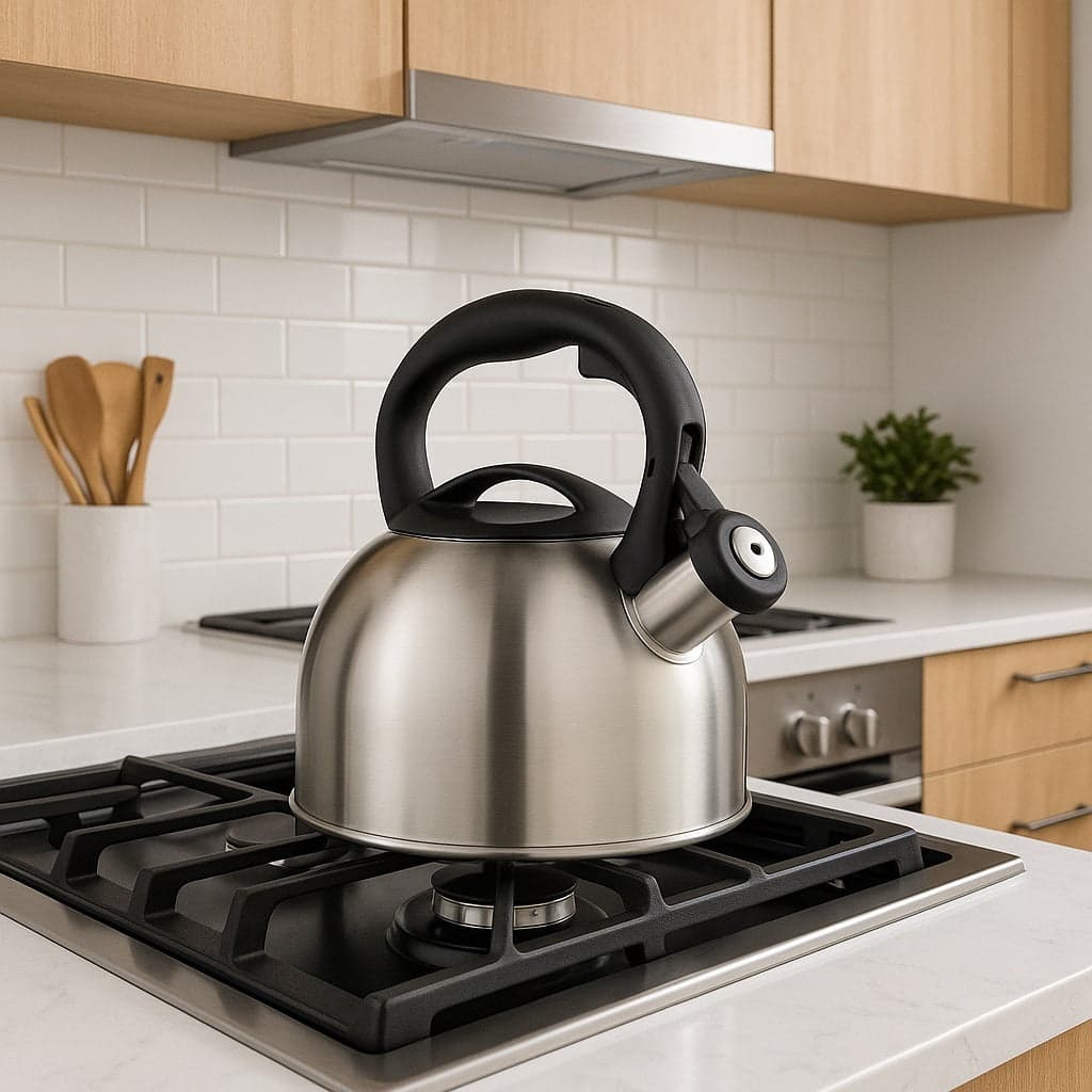 Bollitore Teiera in Acciaio Inox 2.5 LT 19x23x20.5 cm Induzione Manico Ergonomico in Bollitori Danyx - Casoria, commercioVirtuoso.it