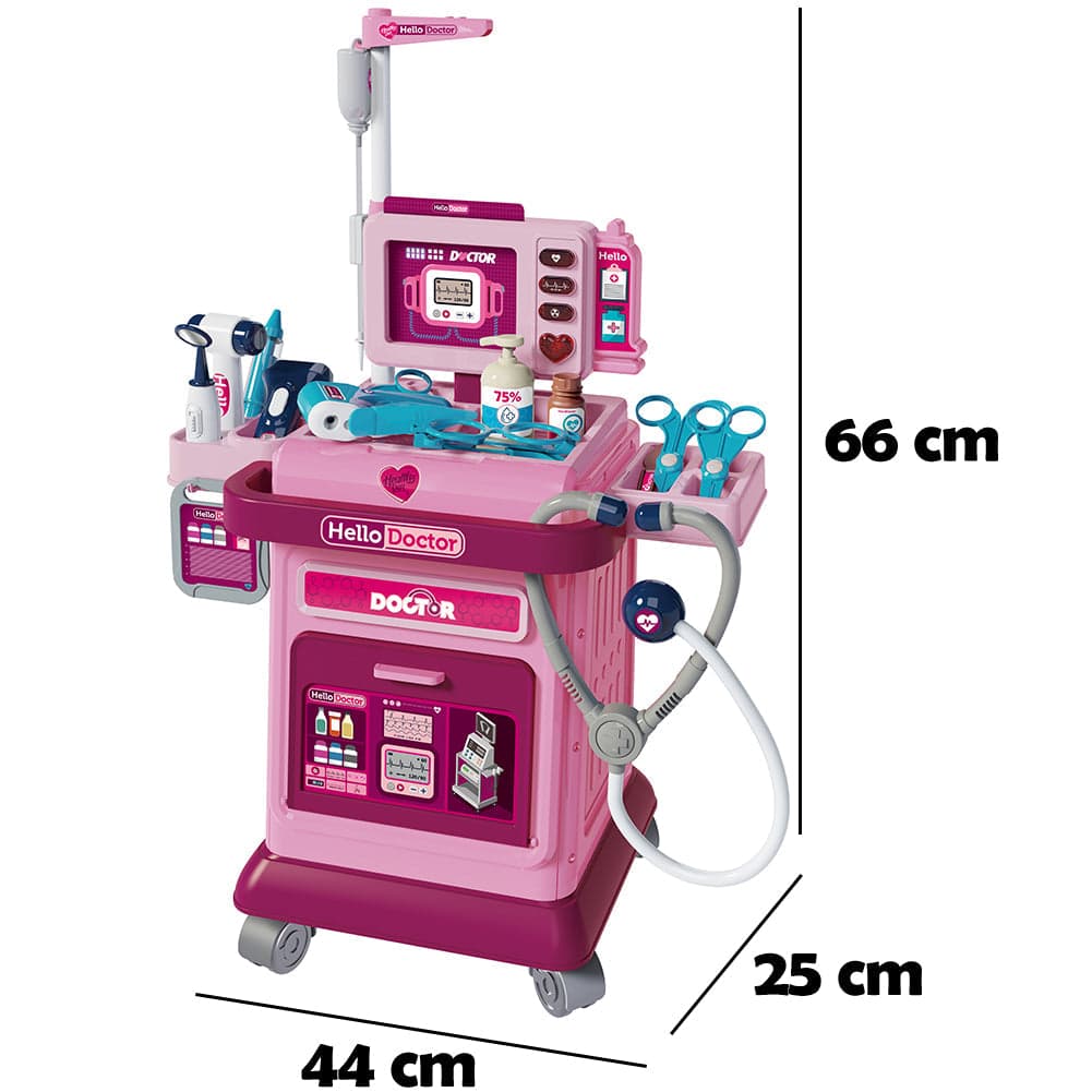Set Medico Dottore Giocattolo 37 Accessori Carrellino Medico Bambini Idea Regalo in Medico Esplodia - Napoli, commercioVirtuoso.it