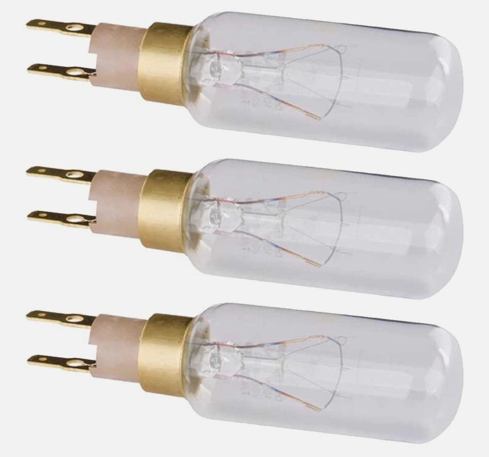 3 PEZZI LAMPADINA FRIGORIFERO 40W T-CLICK WHIRLPOOL 484000000986 ORIGINALE in prodotto EuroStore07 - Alatri, commercioVirtuoso.it
