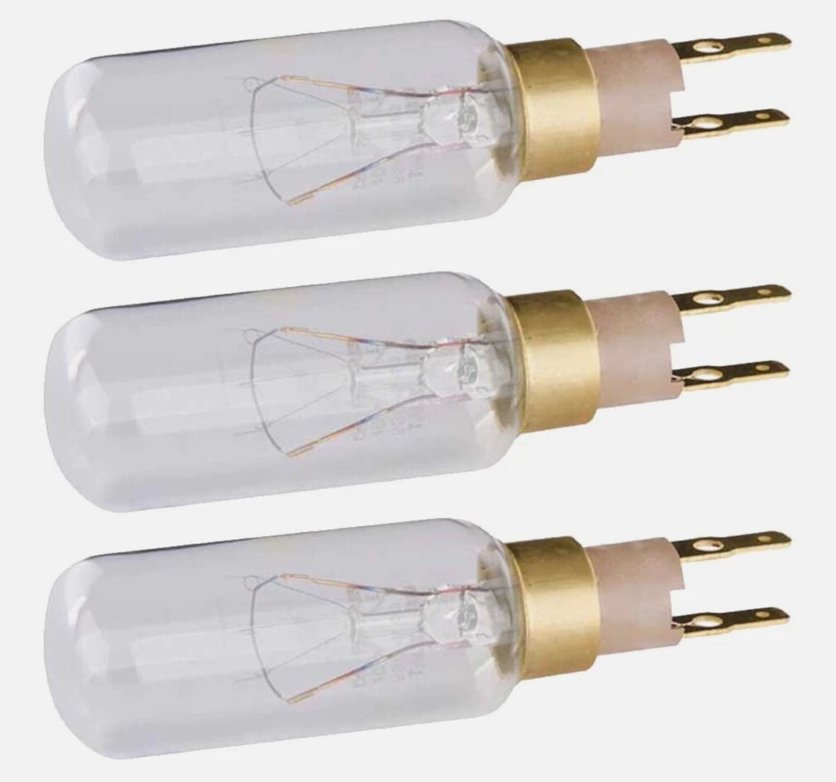 3 PEZZI LAMPADINA FRIGORIFERO 40W T-CLICK WHIRLPOOL 484000000986 ORIGINALE in prodotto EuroStore07 - Alatri, commercioVirtuoso.it