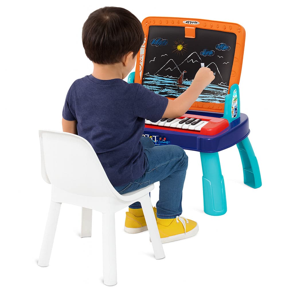 Lavagna con Tastiera per Bambini 3in1 Gioco Educativo Piano e Disegno Due Lati in Lavagnette Esplodia - Napoli, commercioVirtuoso.it