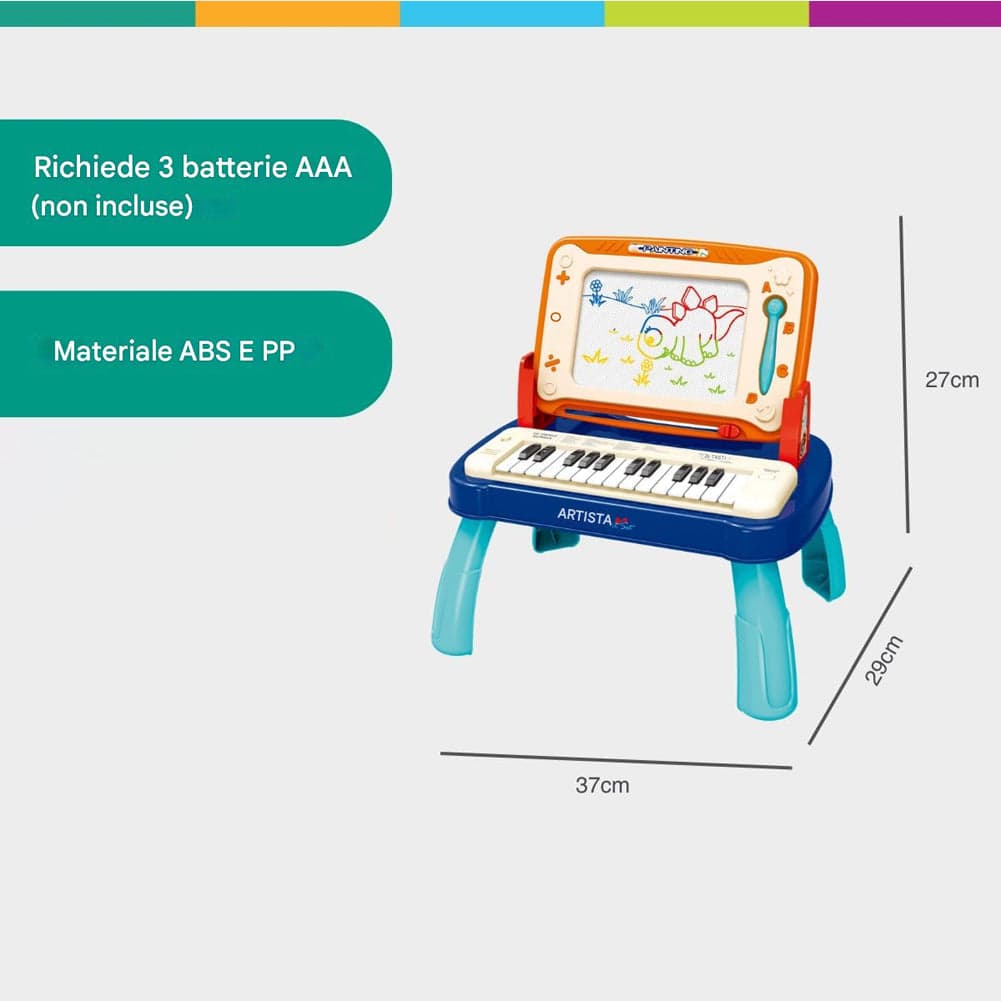 Lavagnetta Musicale Bambini con Tastiera Elettronica Lavagna Piano Idea Regalo in Pianoforti e tastiere Esplodia - Napoli, commercioVirtuoso.it
