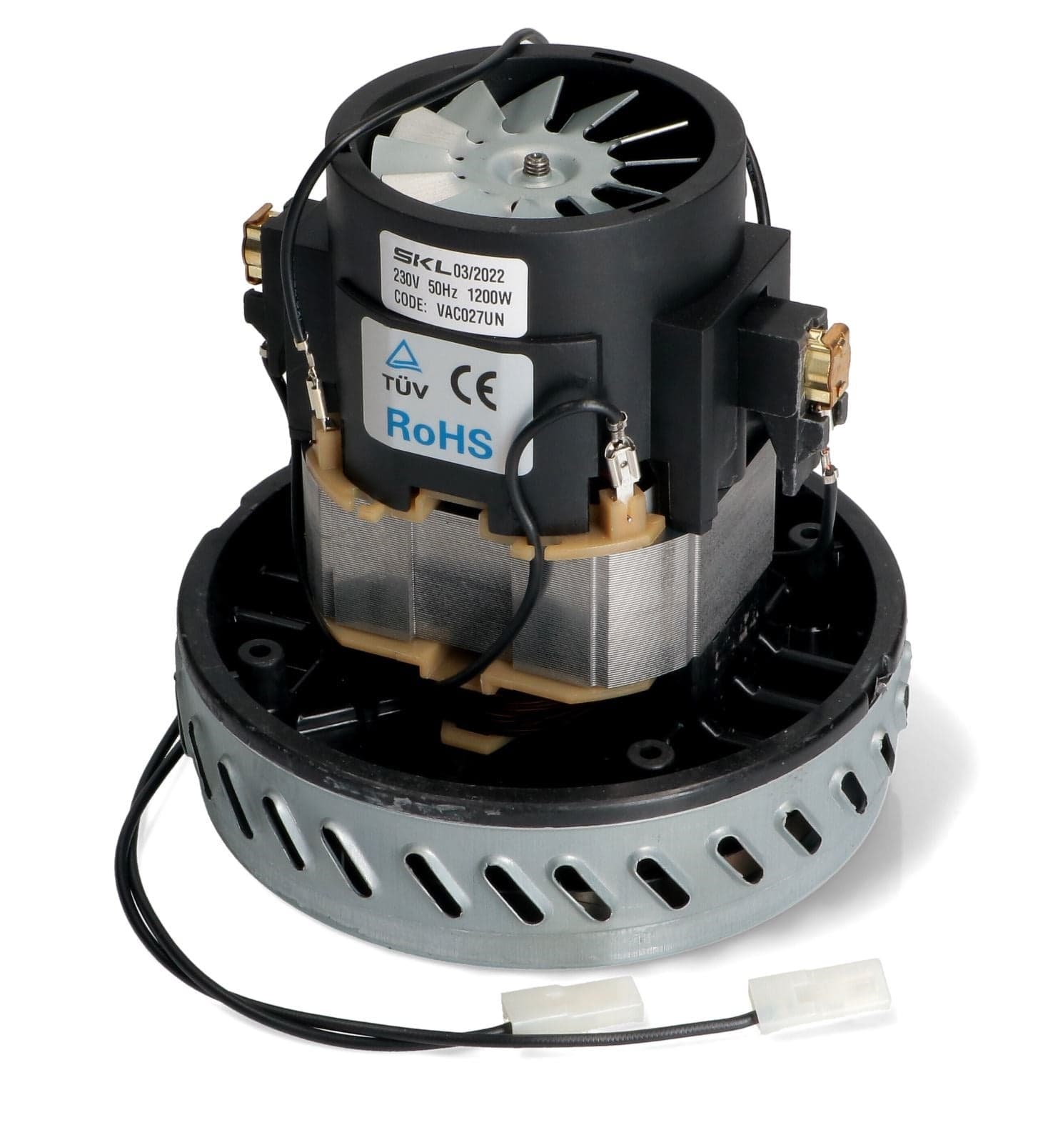 MOTORE ASPIRAPOLVERE 1200W MONOSTADIO ASPIRATORE INDUSTRIALE ALTEZZA 142,5 mm in prodotto EuroStore07 - Alatri, commercioVirtuoso.it
