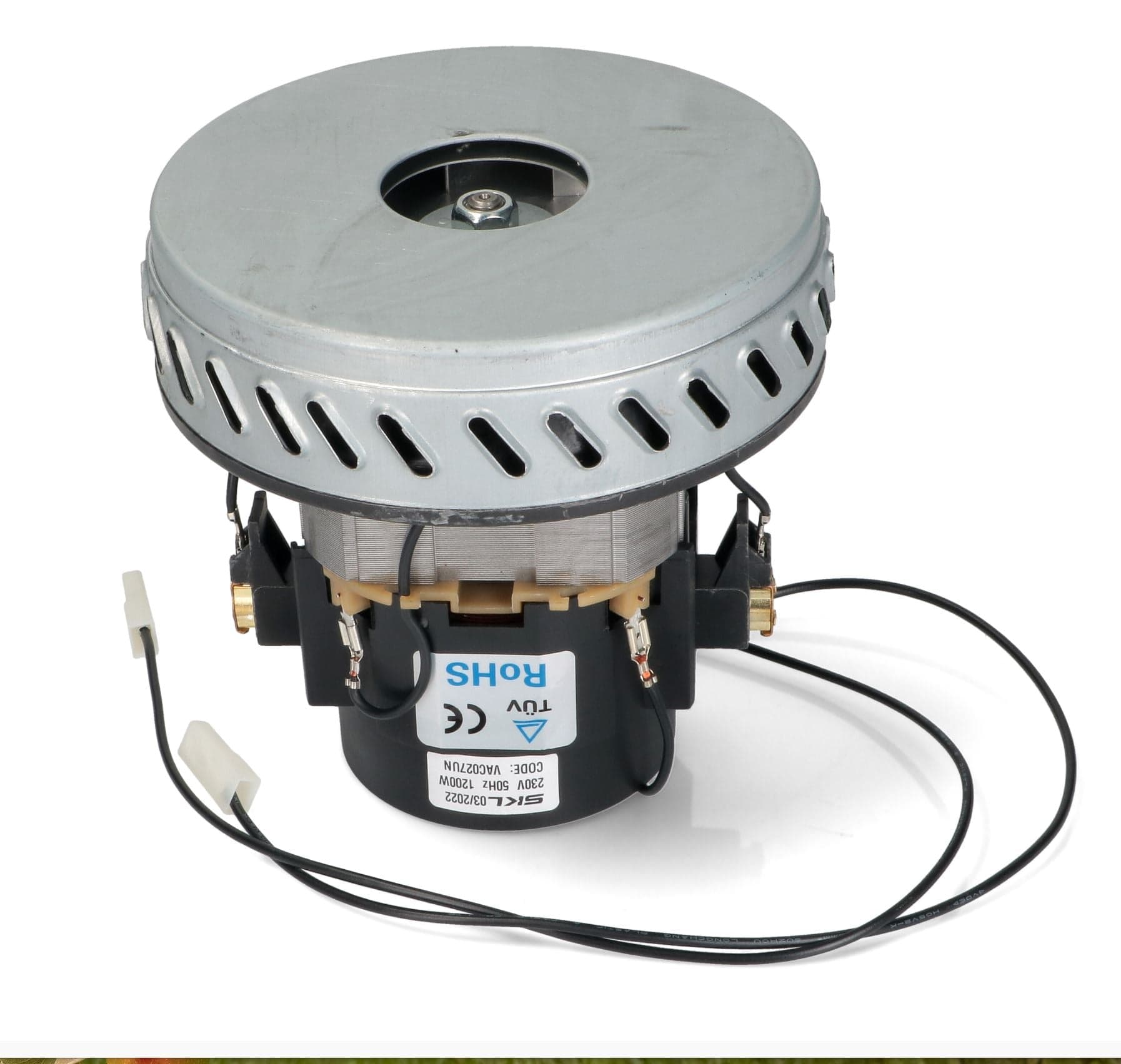 MOTORE ASPIRAPOLVERE 1200W MONOSTADIO ASPIRATORE INDUSTRIALE ALTEZZA 142,5 mm in prodotto EuroStore07 - Alatri, commercioVirtuoso.it