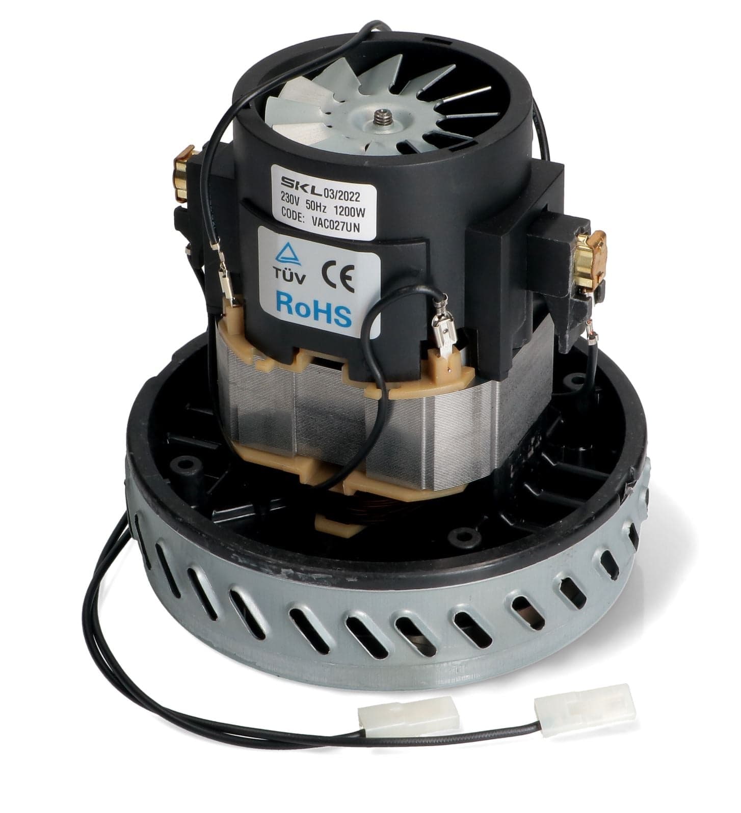 MOTORE ASPIRAPOLVERE 1200W MONOSTADIO ASPIRATORE INDUSTRIALE ALTEZZA 142,5 mm in prodotto EuroStore07 - Alatri, commercioVirtuoso.it