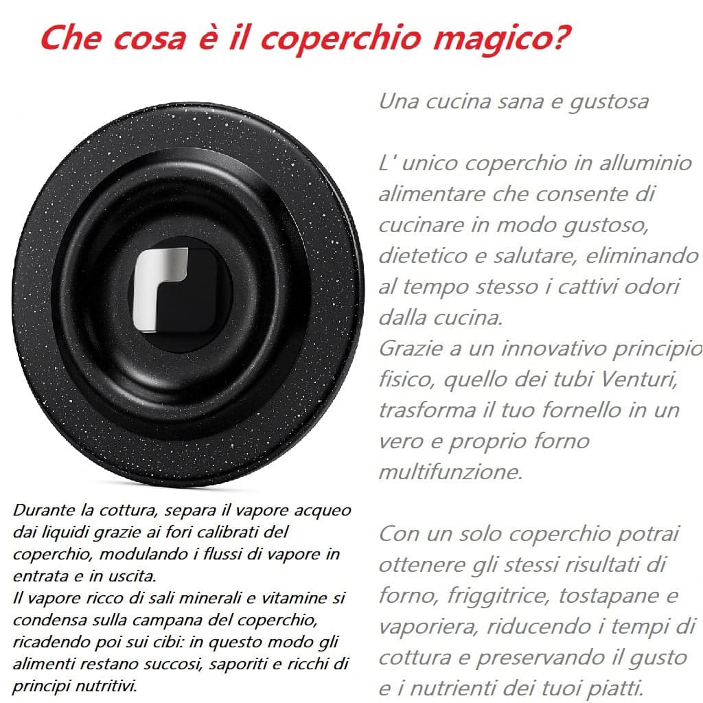 Set Pentole 6pz Pietra con Coperchio Magico Antiodore Padelle 24 28 Casseruola 24 Induzione in Set di padelle Danyx - Casoria, commercioVirtuoso.it