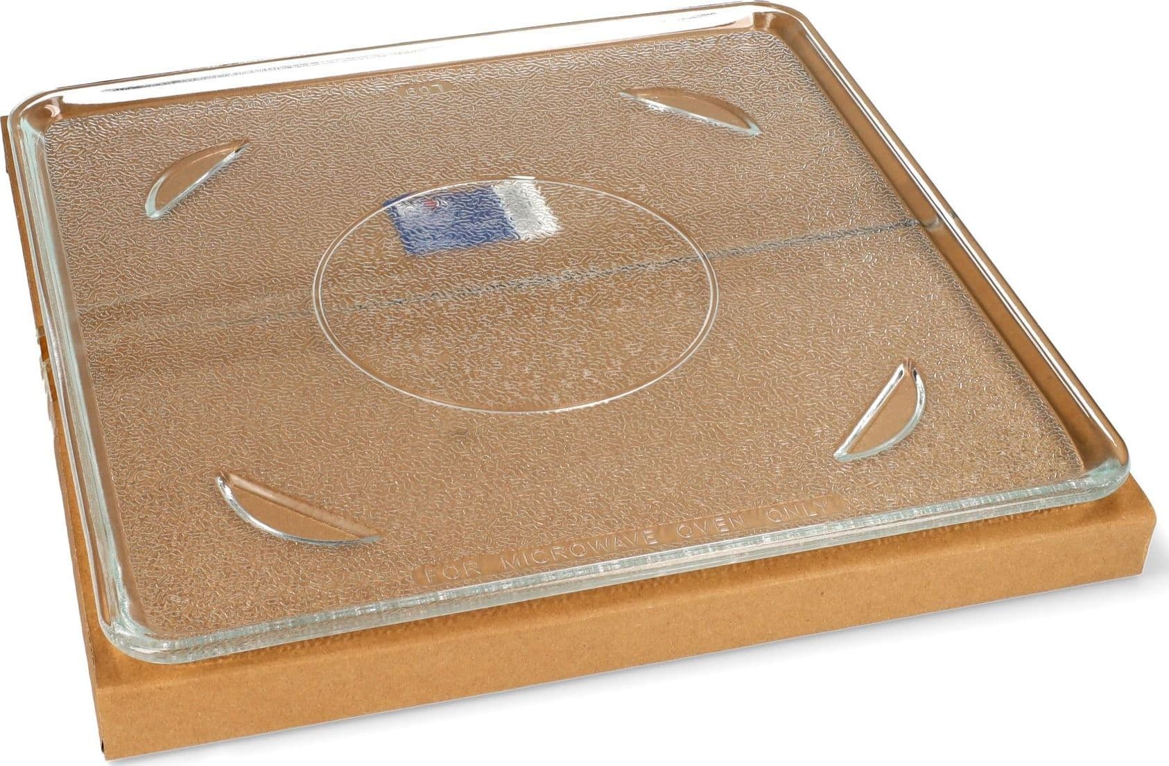 PIATTO MICROONDE quadrato 280x280mm ELECROLUX 140042790018 in vetro in prodotto EuroStore07 - Alatri, commercioVirtuoso.it