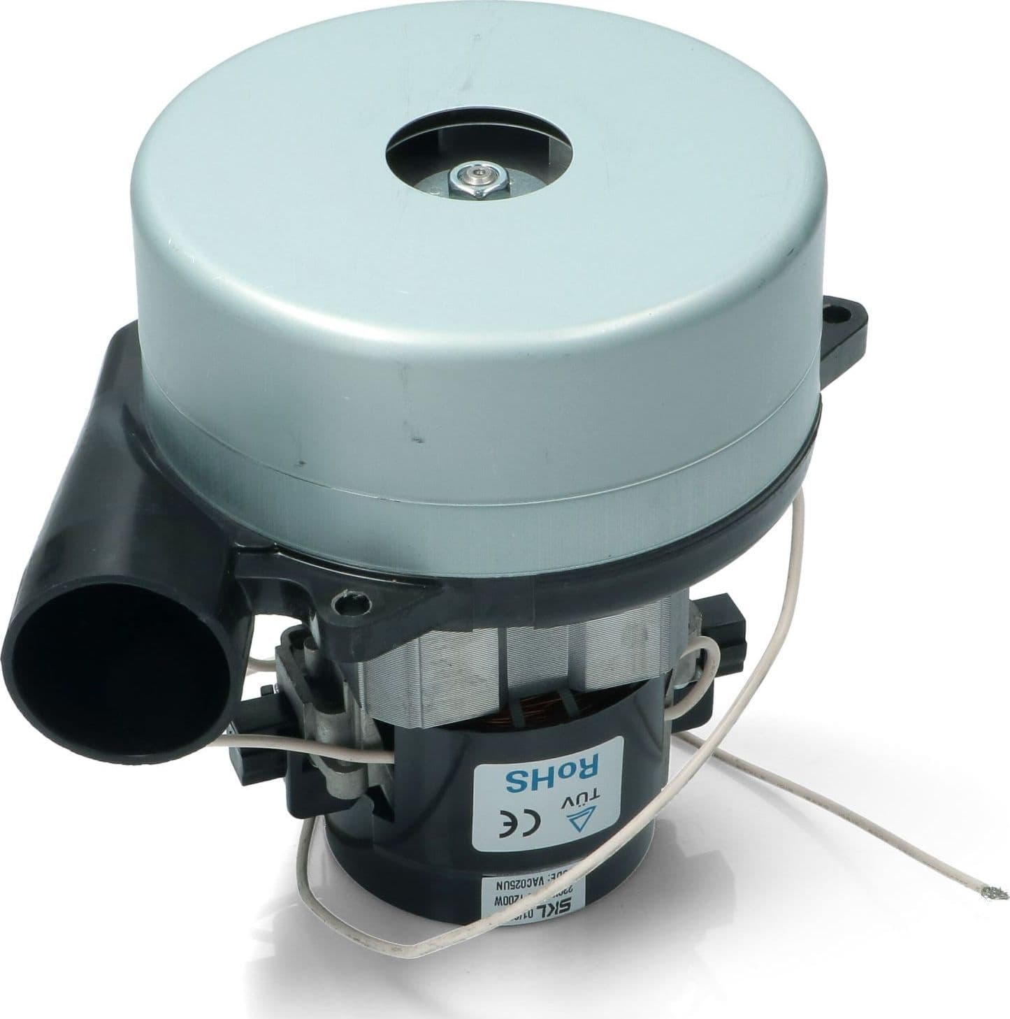 MOTORE CON TUBO CANNOTTO ASPIRAPOLVERE TRAINO BIDONE A CARRELLO 1200W 230V 50HZ in prodotto EuroStore07 - Alatri, commercioVirtuoso.it