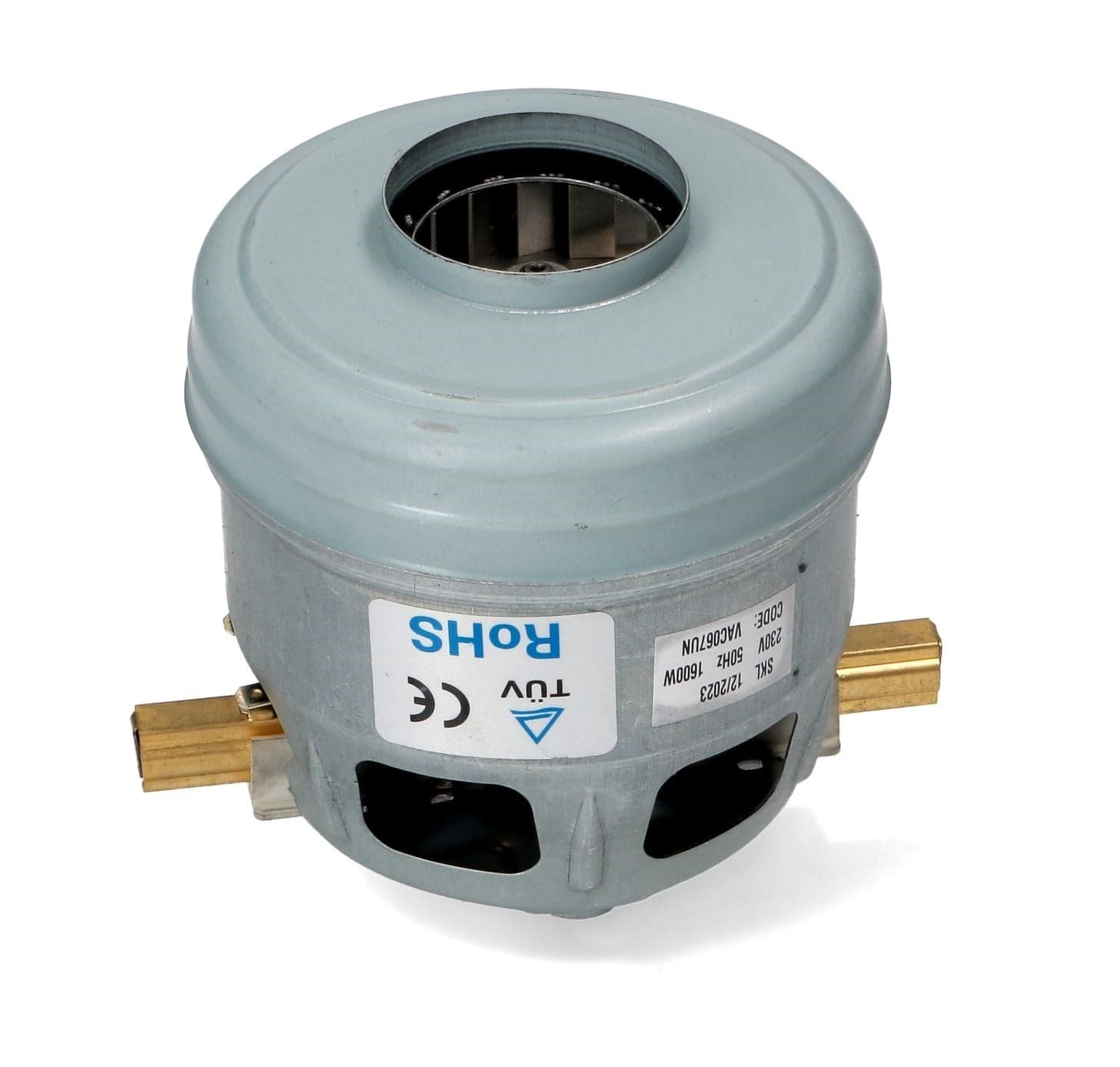 MOTORE ASPIRAPOLVERE MULTIMARCA Altezza: 113mm, Ø100,5mm. 1600W, 230V, 50Hz. in prodotto EuroStore07 - Alatri, commercioVirtuoso.it