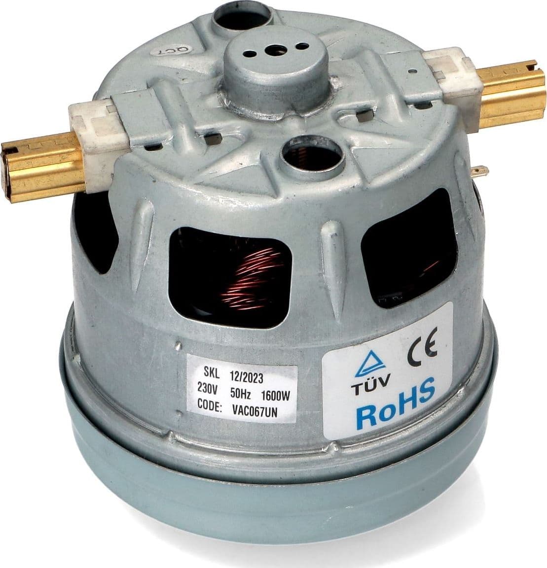 MOTORE ASPIRAPOLVERE MULTIMARCA Altezza: 113mm, Ø100,5mm. 1600W, 230V, 50Hz. in prodotto EuroStore07 - Alatri, commercioVirtuoso.it