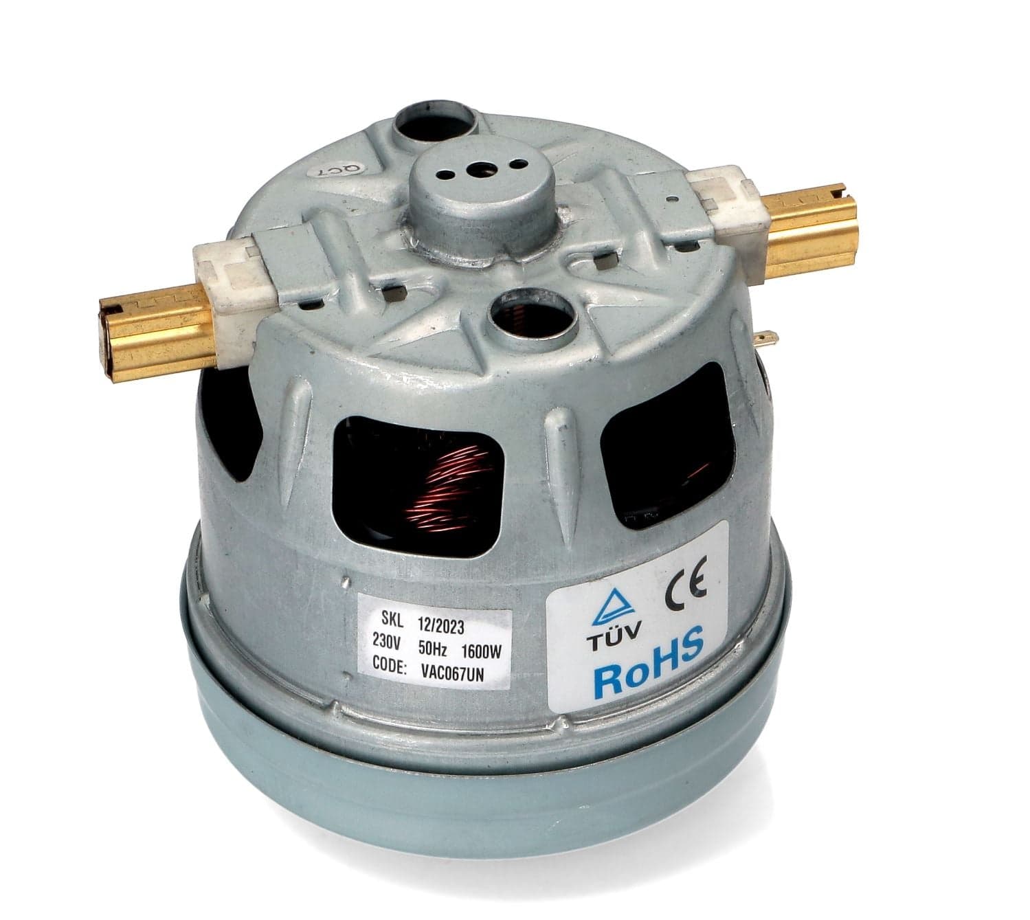 MOTORE ASPIRAPOLVERE MULTIMARCA Altezza: 113mm, Ø100,5mm. 1600W, 230V, 50Hz. in prodotto EuroStore07 - Alatri, commercioVirtuoso.it