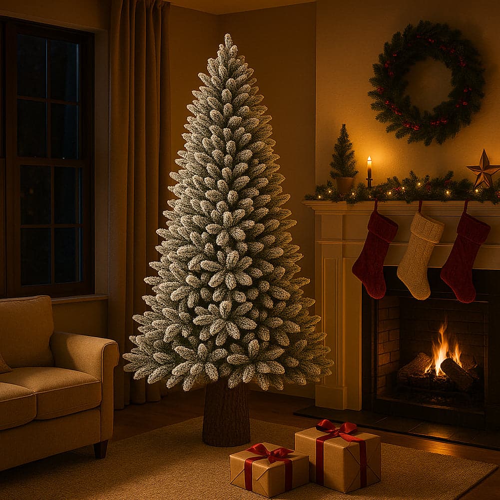 Albero di Natale Royal 210cm Innevato Base Troco Realistica 1324 Punte Foltissimo in Alberi di natale artificiali Esplodia - Napoli, commercioVirtuoso.it