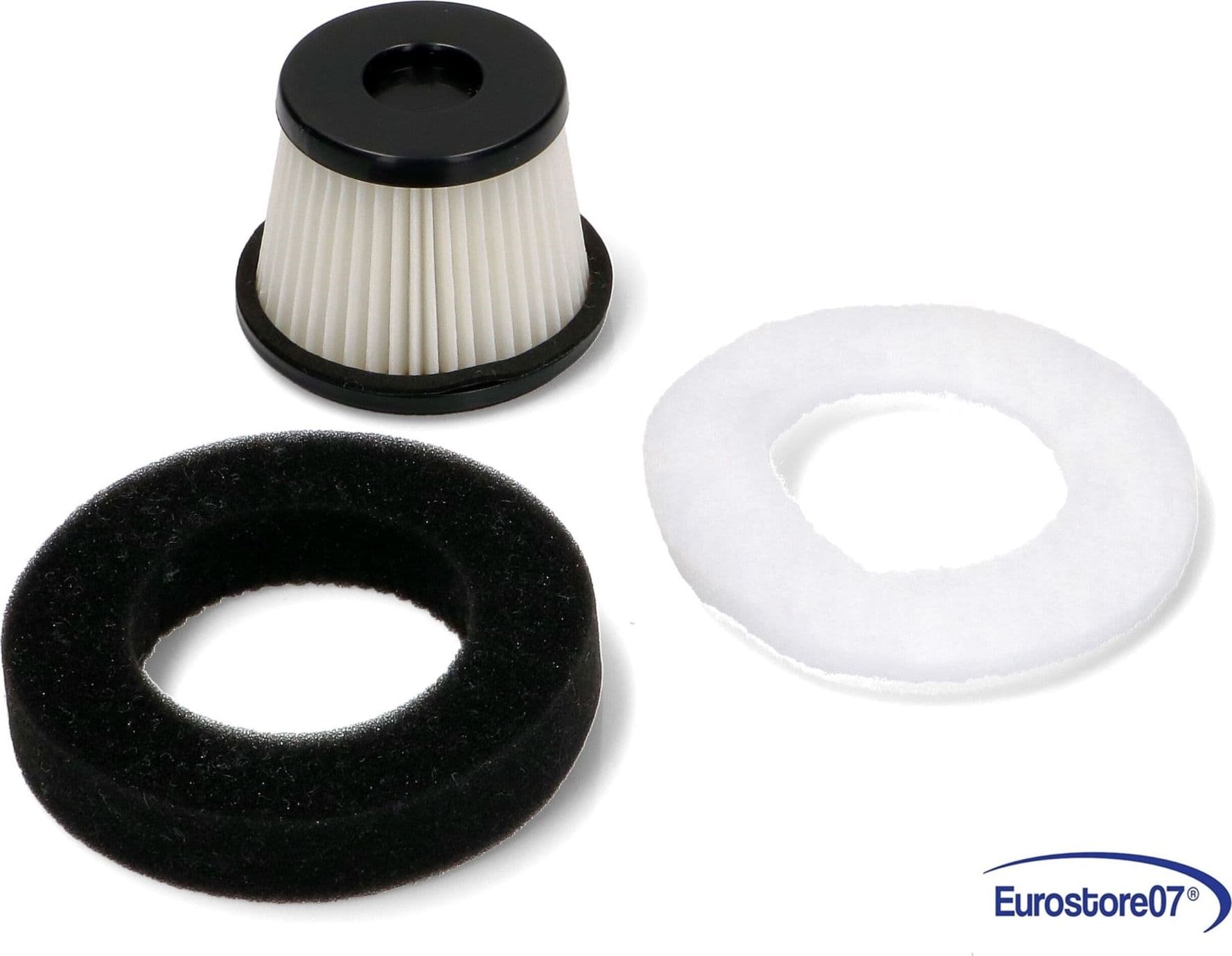 Kit 3 filtri per scopa elettrica Ariete 2763 2767 originali AT5186037300 FE 52