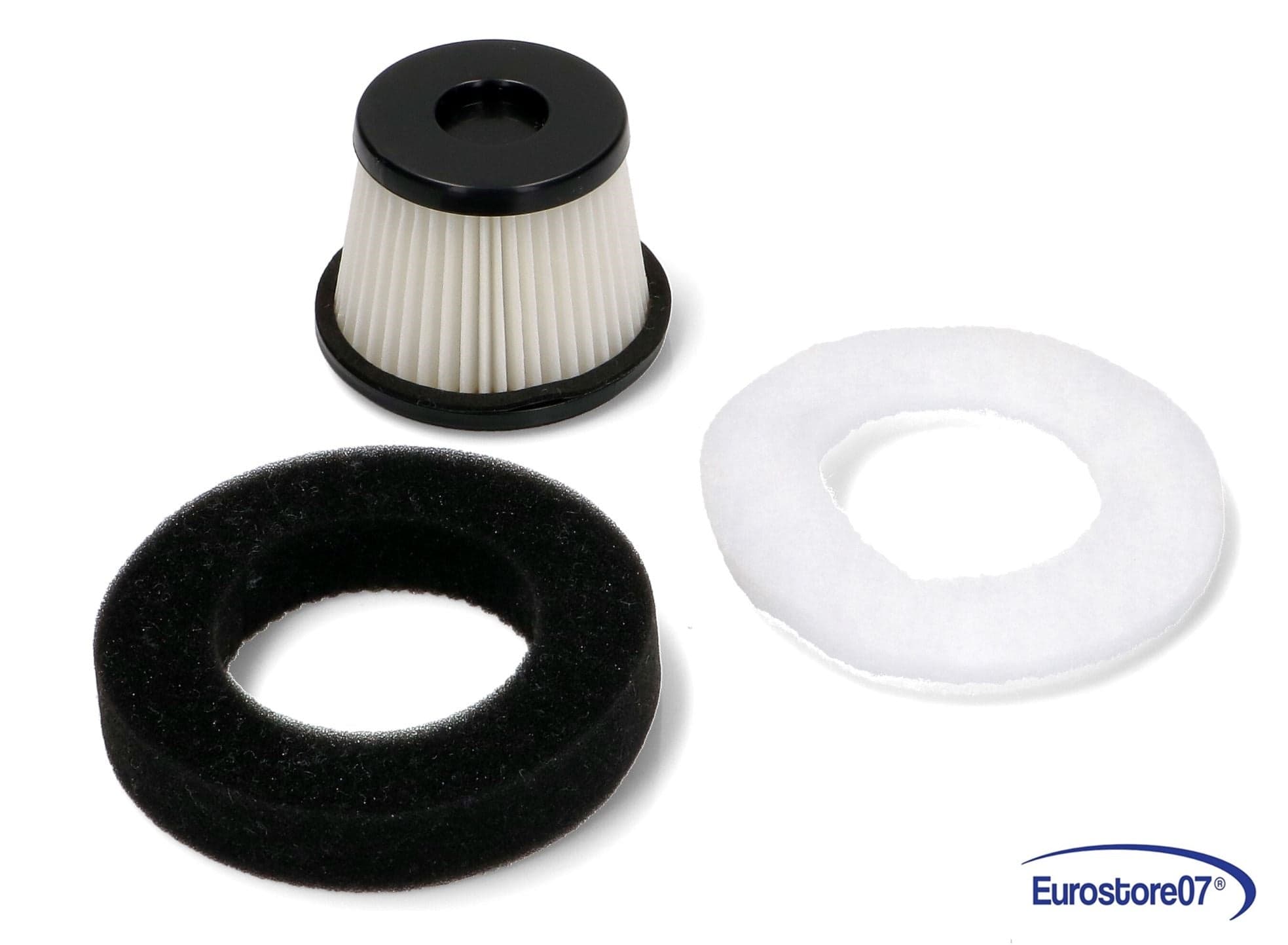 Kit 3 filtri per scopa elettrica Ariete 2763 2767 originali AT5186037300 FE 52