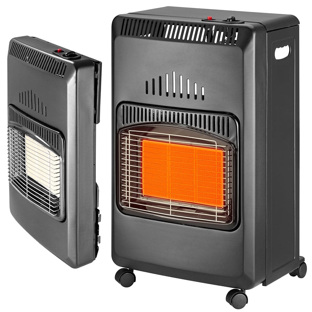 Stufa a Gas Gpl Pieghevole Slim 15 kg in Metallo Nero 3 Potenze con 4 Ruote in Riscaldamenti da esterno Danyx - Casoria, commercioVirtuoso.it