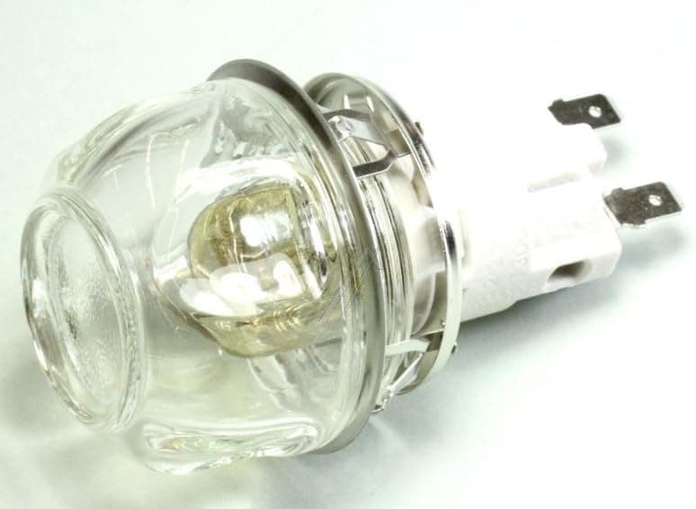 PORTALAMPADA + LAMPADINA FORNO UNIVERSALE 54 mm ALTO 75MM C00038035, C00078426 in prodotto EuroStore07 - Alatri, commercioVirtuoso.it