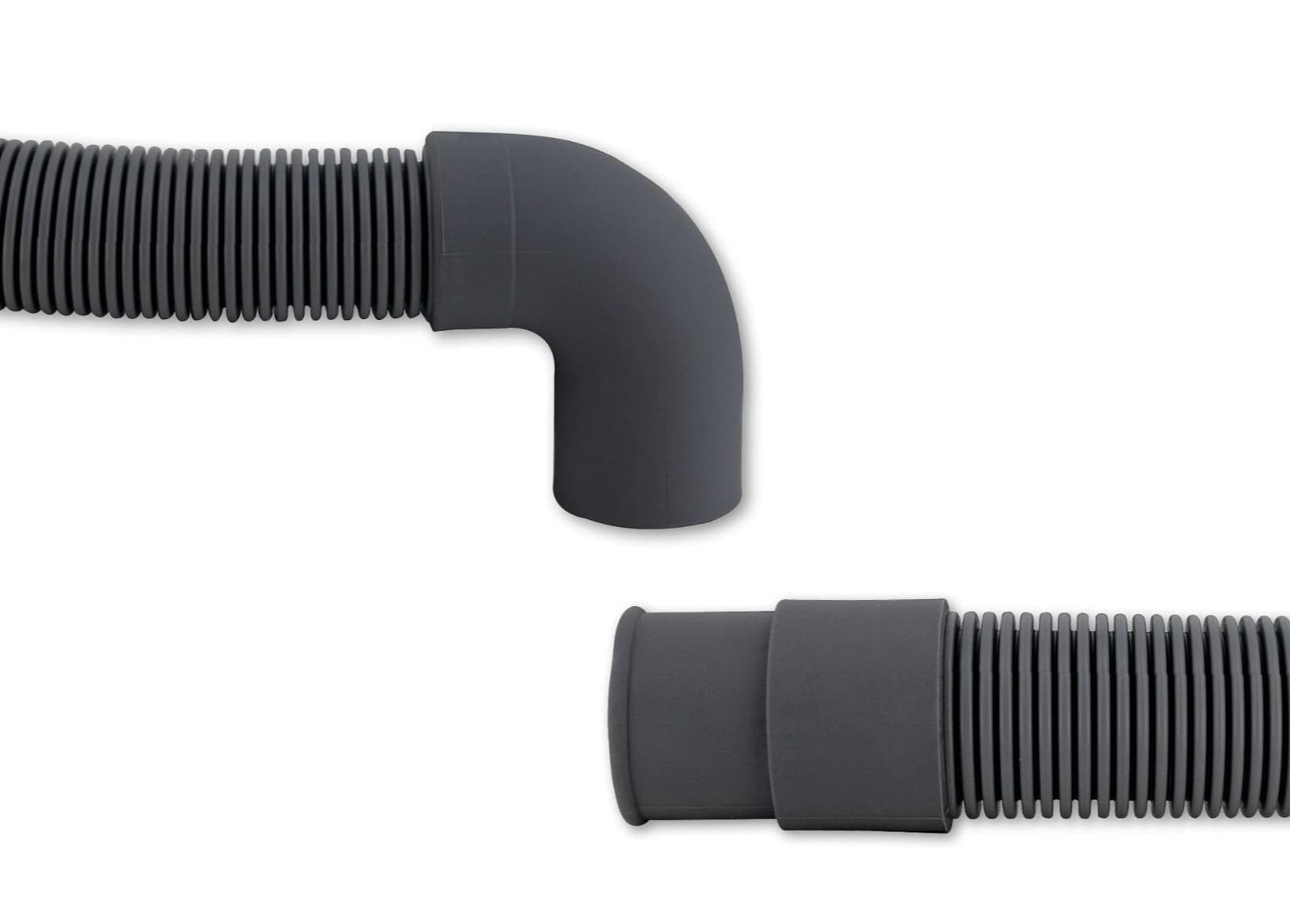 TUBO DI SCARICO ACQUA cm 150 PER LAVATRICE CON CURVA UNIVERSALE INNESTO 19 MM in prodotto EuroStore07 - Alatri, commercioVirtuoso.it