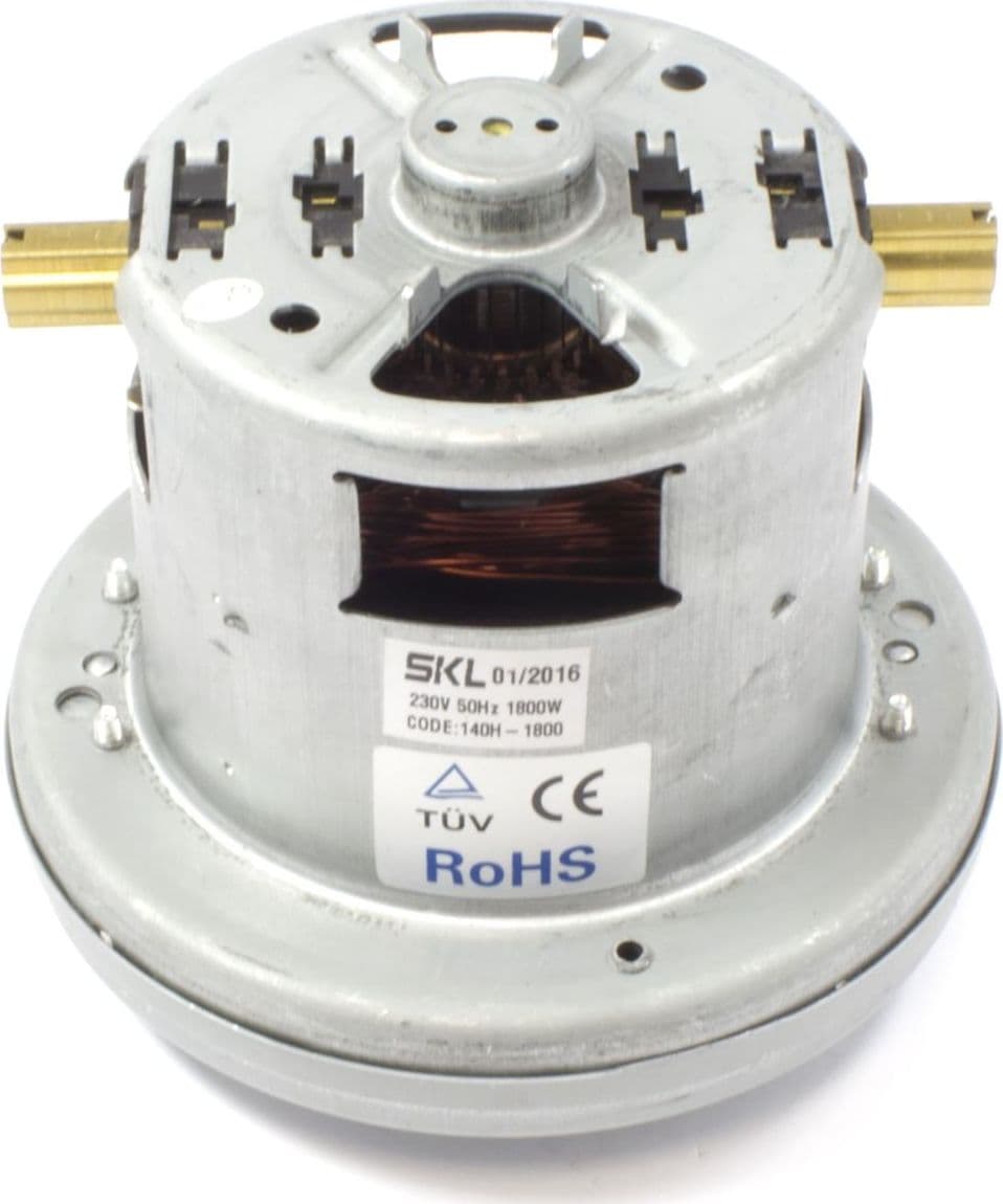 MOTORE ASPIRAPOLVERE MULTIMARCA Altezza 117mm, Ø134mm, 1600W, 230V, 50/60Hz. in prodotto EuroStore07 - Alatri, commercioVirtuoso.it