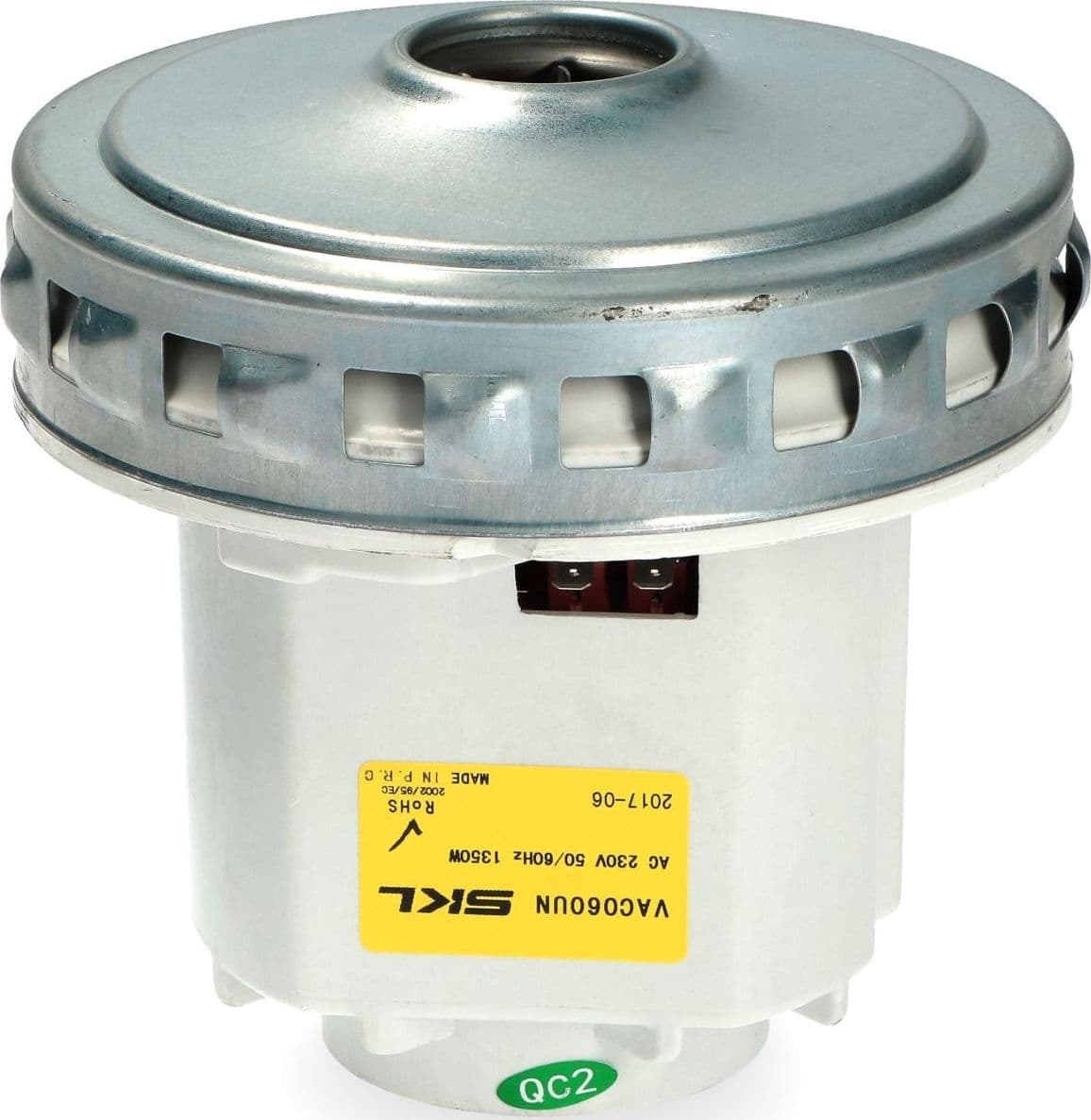MOTORE ASPIRAPOLVERE MULTIMARCA Ø129mm. 1350W, 230V, 50/60Hz. Altezza 130mm, in prodotto EuroStore07 - Alatri, commercioVirtuoso.it