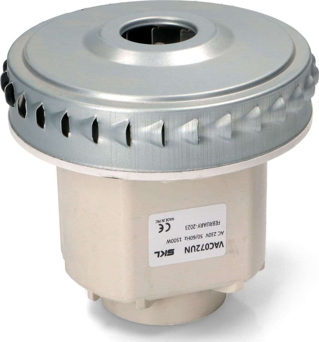 MOTORE ASPIRAPOLVERE MULTIMARCA 1500W 50/60Hz. Altezza 127mm, Ø135mm, 230V, in prodotto EuroStore07 - Alatri, commercioVirtuoso.it