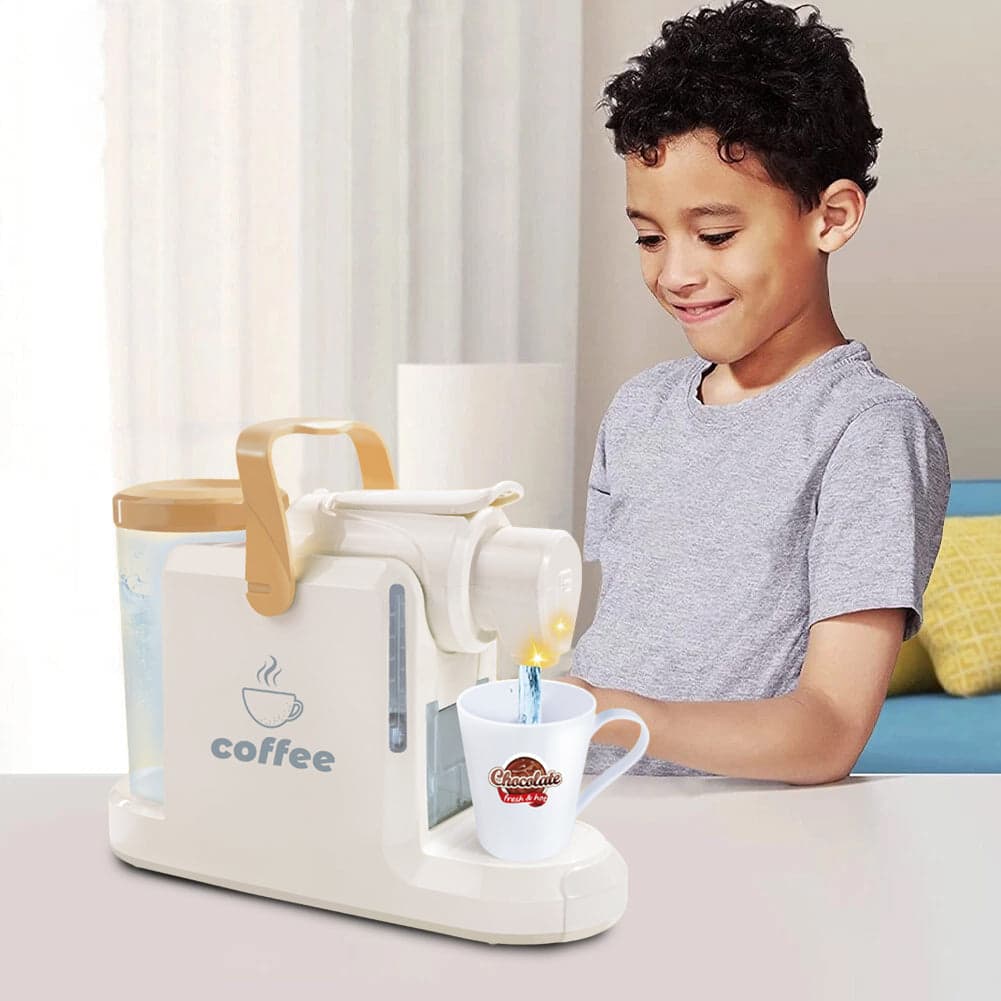 Macchina per Caffè Giocattolo Bianco Elettrodomestico Coffee Maker Idea Regalo in Kit utensili cucina Esplodia - Napoli, commercioVirtuoso.it