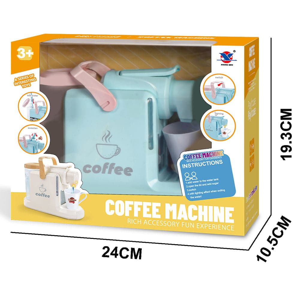 Macchina per Caffè Giocattolo Blu Elettrodomestico Coffee Maker Idea Regalo in Kit utensili cucina Esplodia - Napoli, commercioVirtuoso.it