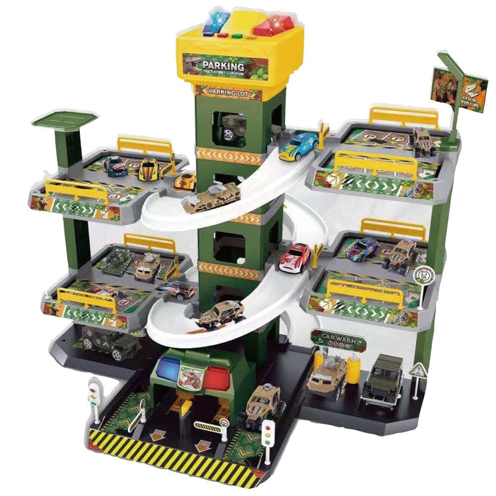 Garage Multipiano per Bambini Parcheggio Macchinine Giocattolo Idea Regalo in Garage Esplodia - Napoli, commercioVirtuoso.it