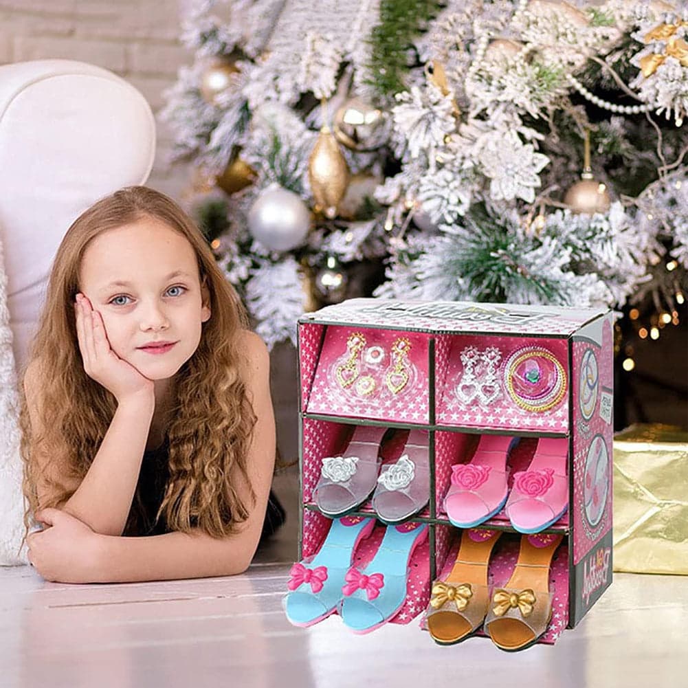Playset Princess Fashion Bambini Gioco Principesse Beauty con Scarpe e Accessori in Set di cosmetici e gioielli Esplodia - Napoli, commercioVirtuoso.it