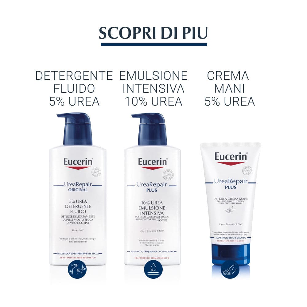 Eucerin UreaRepair Plus 10% urea mousse piedi per pelle molto secca e screpolata 150ml in Creme per i piedi Clubfarma - Melilli, commercioVirtuoso.it