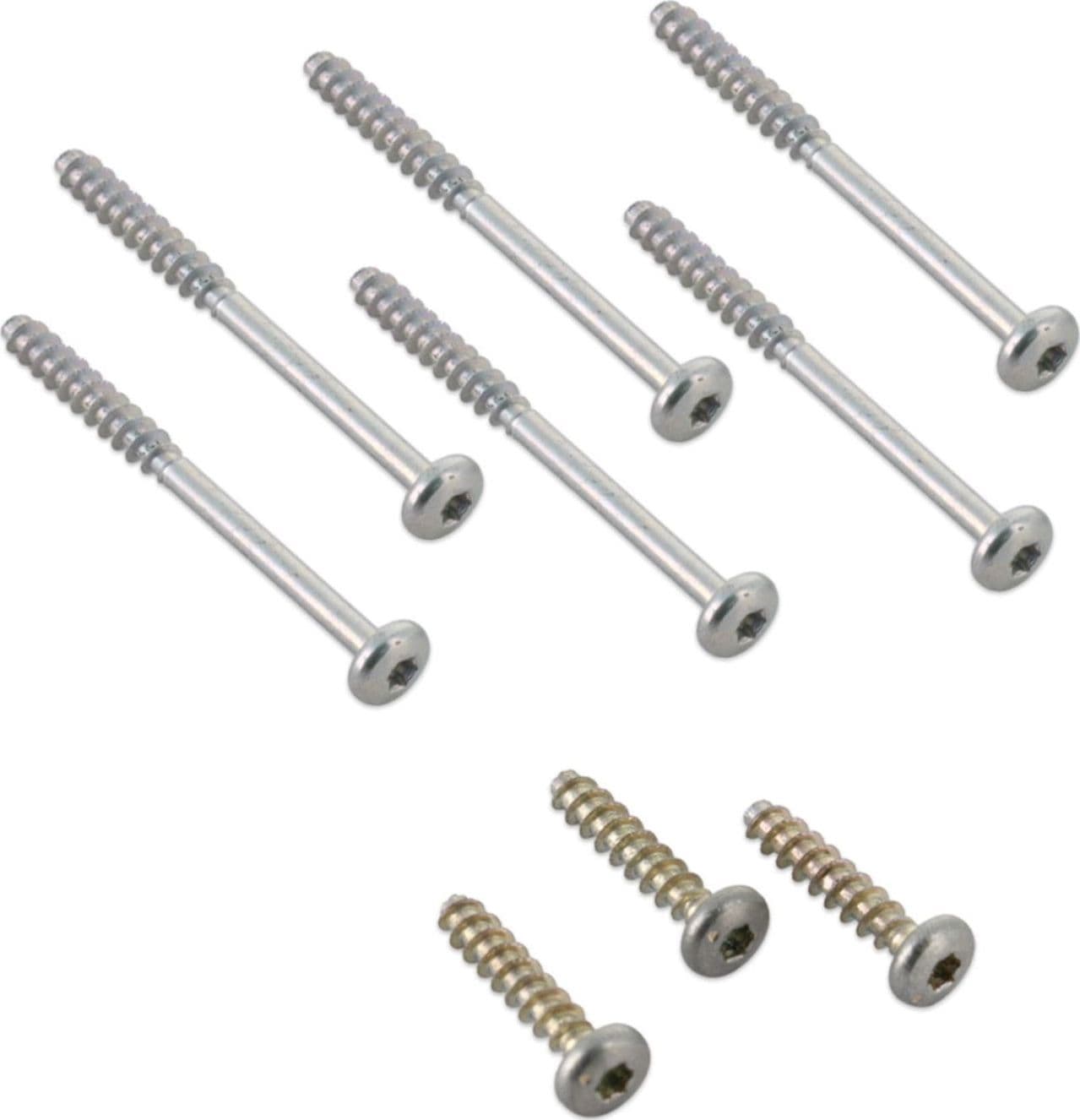 ASPIRAPOLVERE FOLLETTO VK140 / 150 6 VITI LUNGHE + 3 CORTE ASSEMBLAGGIO ADATTAB in prodotto EuroStore07 - Alatri, commercioVirtuoso.it
