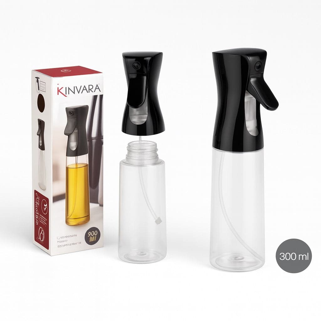 Oliera Spray 300ml in plastica PP uso Alimentare per Friggitrice ad Aria Anti Spreco Cucina in Dosatori Danyx - Casoria, commercioVirtuoso.it