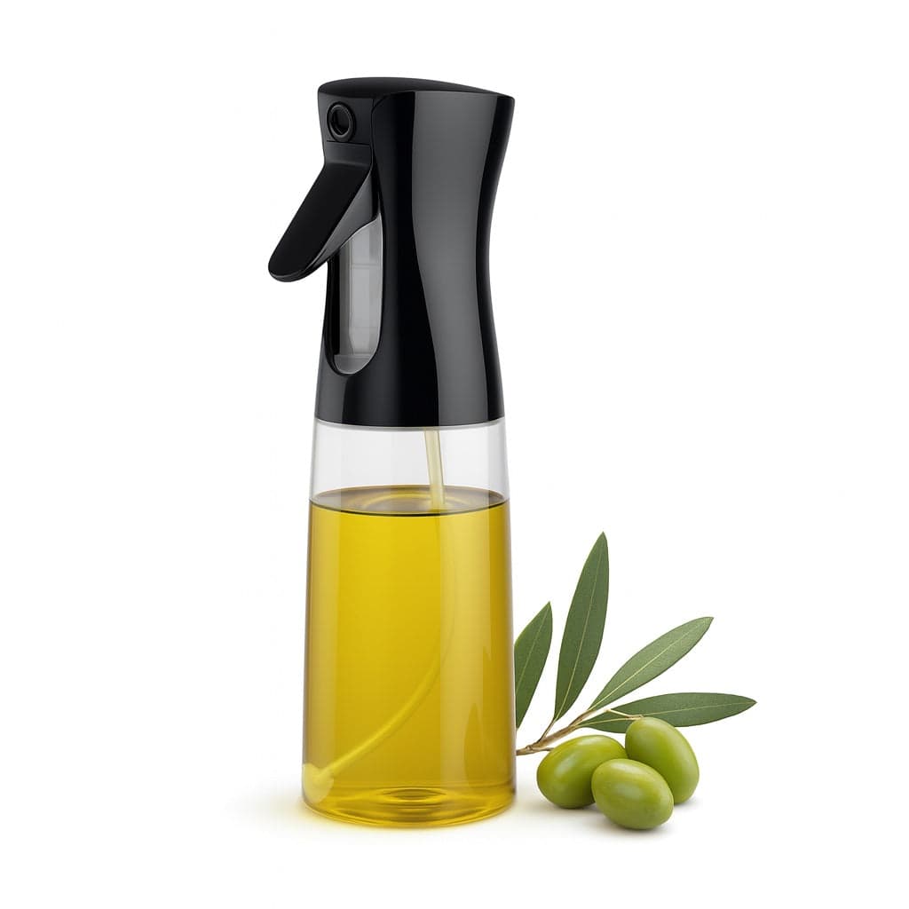 Oliera Spray 300ml in plastica PP uso Alimentare per Friggitrice ad Aria Anti Spreco Cucina
