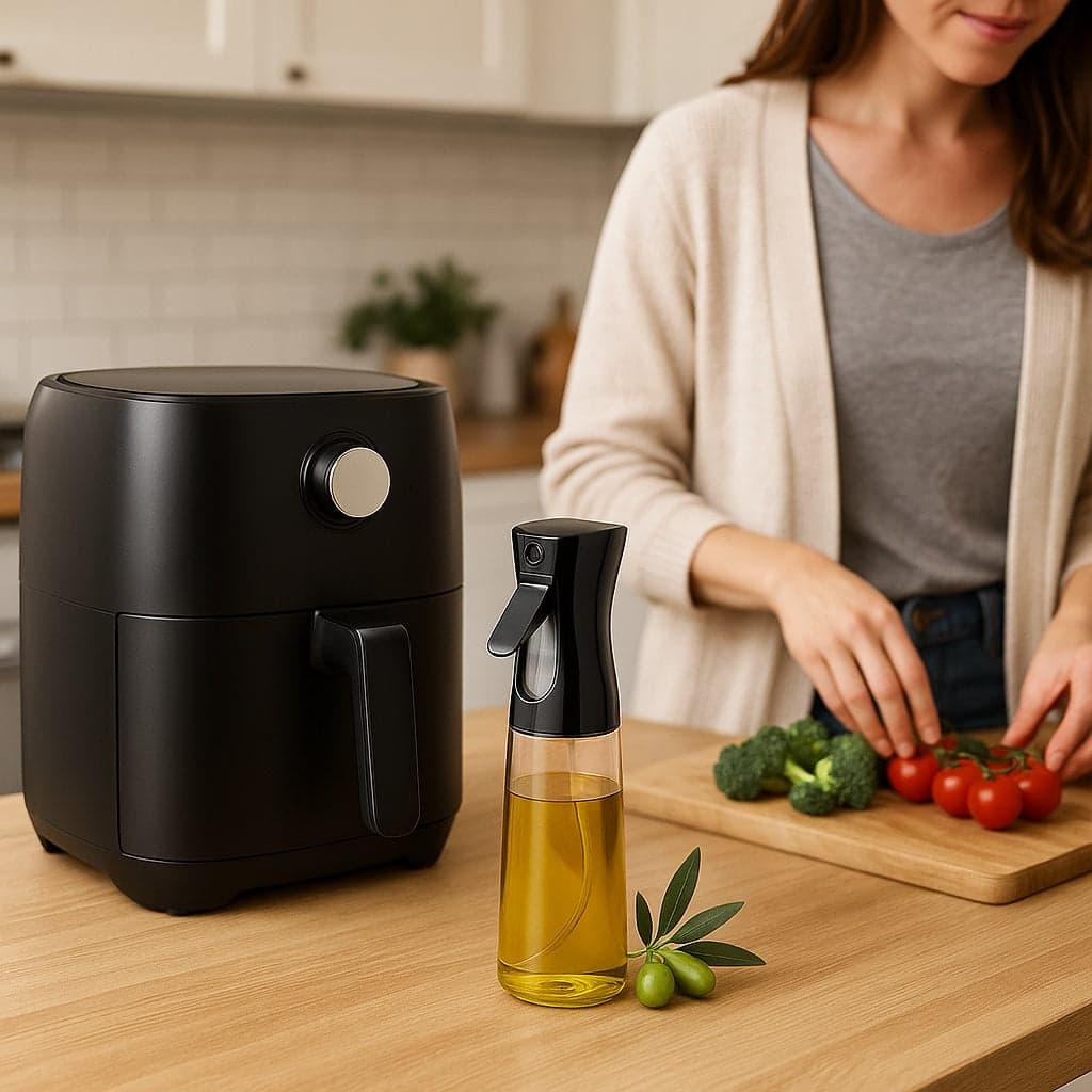 Oliera Spray 200ml in plastica PP uso Alimentare per Friggitrice ad Aria Anti Spreco Cucina in Dosatori Danyx - Casoria, commercioVirtuoso.it