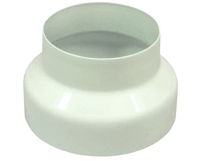 RIDUZIONE TUBI STUFA - CAPPA ASPIRANTE - CALDAIA BIANCO LUCIDO ø cm.10/8 in prodotto EuroStore07 - Alatri, commercioVirtuoso.it