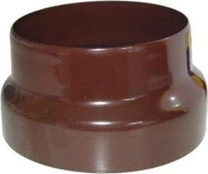 RIDUZIONE TUBI STUFA - CAPPA ASPIRANTE - CALDAIA MARRONE LUCIDO - ø cm.10/8 in prodotto EuroStore07 - Alatri, commercioVirtuoso.it