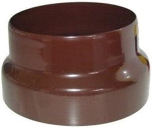 RIDUZIONE TUBI STUFA - CAPPA ASPIRANTE - CALDAIA MARRONE LUCIDO - ø cm.10/8 in prodotto EuroStore07 - Alatri, commercioVirtuoso.it