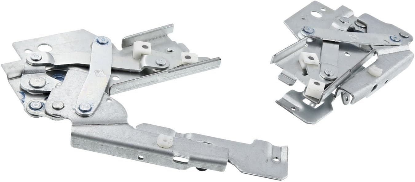 KIT CERNIERE PORTA LAVASTOVIGLIE DX SX ORIGINALE REX ELECTROLUX 50286441006 in prodotto EuroStore07 - Alatri, commercioVirtuoso.it