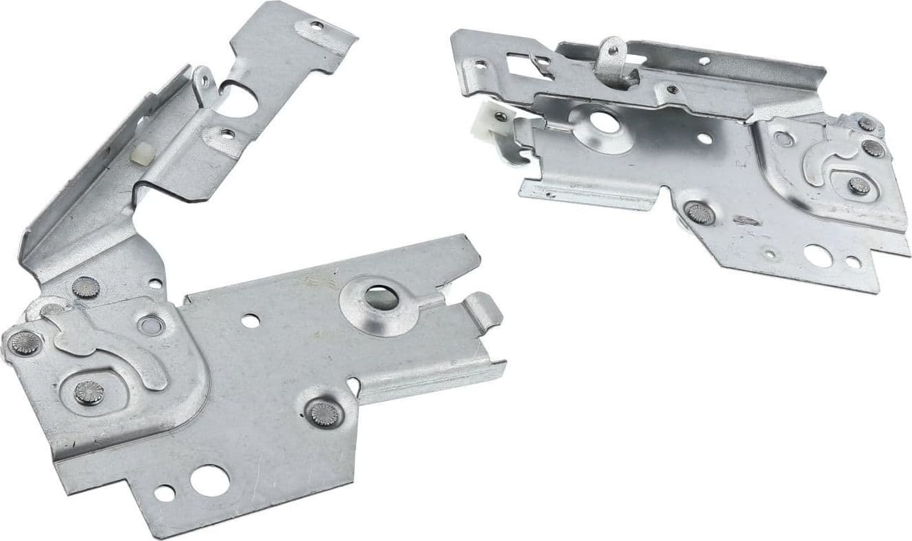 KIT CERNIERE PORTA LAVASTOVIGLIE DX SX ORIGINALE REX ELECTROLUX 50286441006 in prodotto EuroStore07 - Alatri, commercioVirtuoso.it