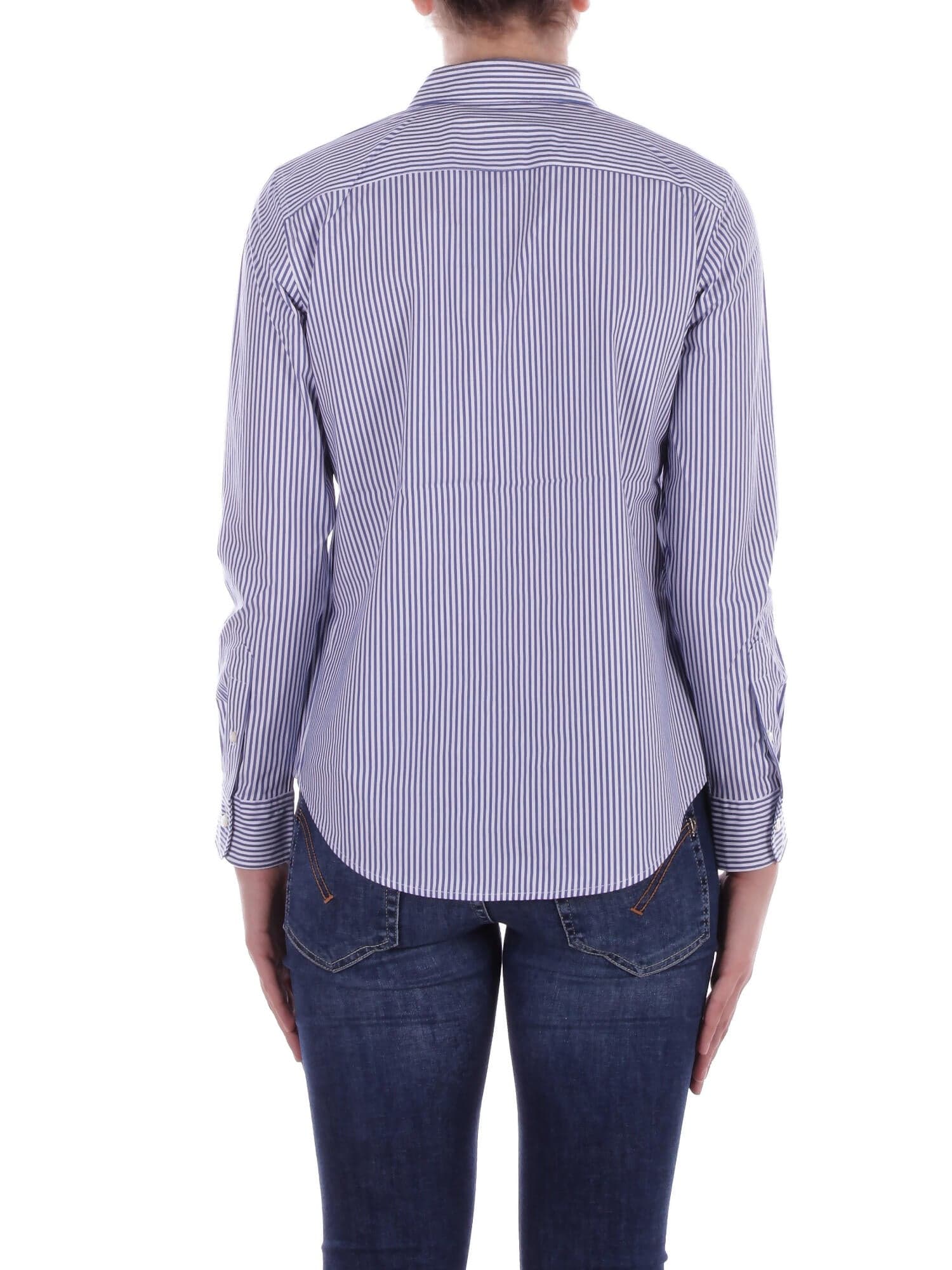 Ralph Lauren Camicie Blu white da donna in Bluse e camicie Drestige - Casamassima, commercioVirtuoso.it