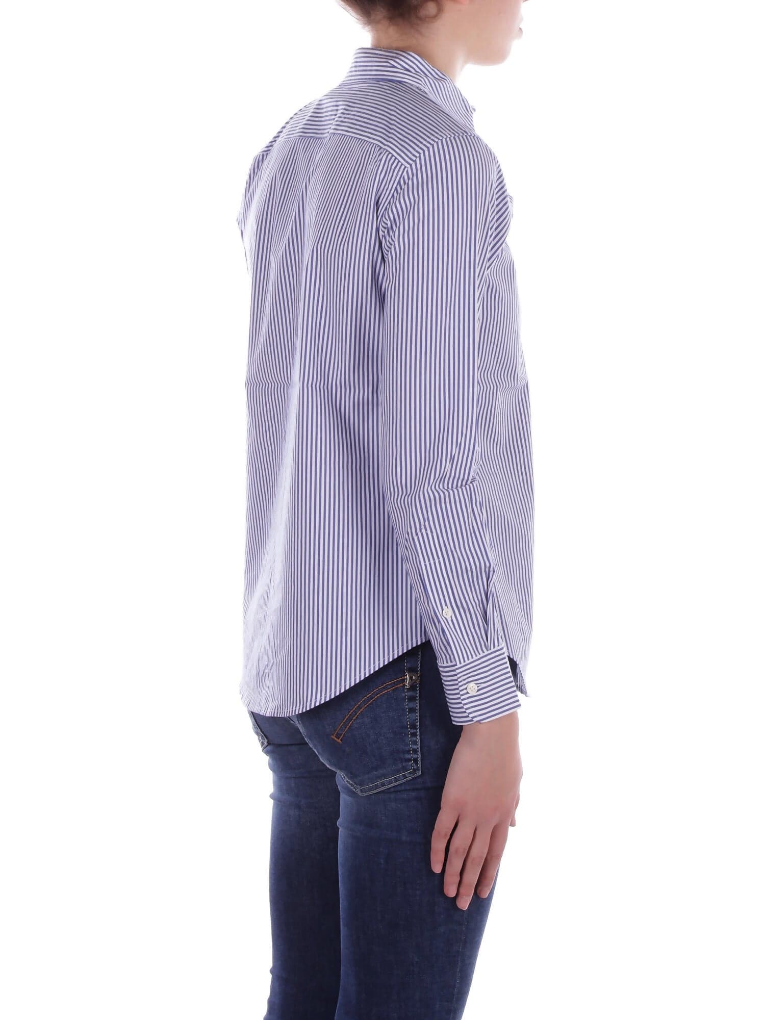 Ralph Lauren Camicie Blu white da donna in Bluse e camicie Drestige - Casamassima, commercioVirtuoso.it