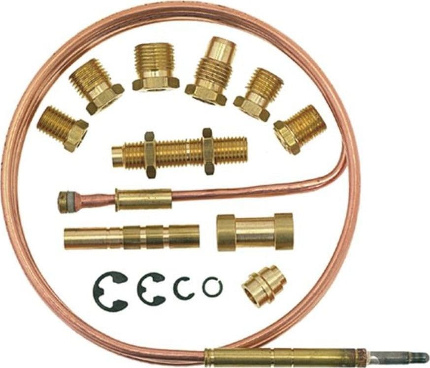 TERMOCOPPIA PER CUCINA A GAS / FORNO / STUFA / CALDAIA UNIVERSALE LUNGA CM 100 in prodotto EuroStore07 - Alatri, commercioVirtuoso.it