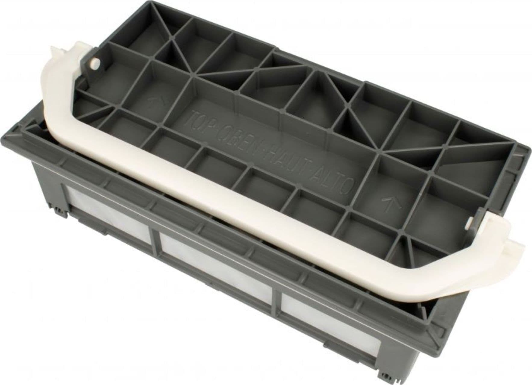 CONTENITORE FILTRO ORIGINALE ASCIUGATRICE WHIRLPOOL (C00526666, C00731593); in prodotto EuroStore07 - Alatri, commercioVirtuoso.it