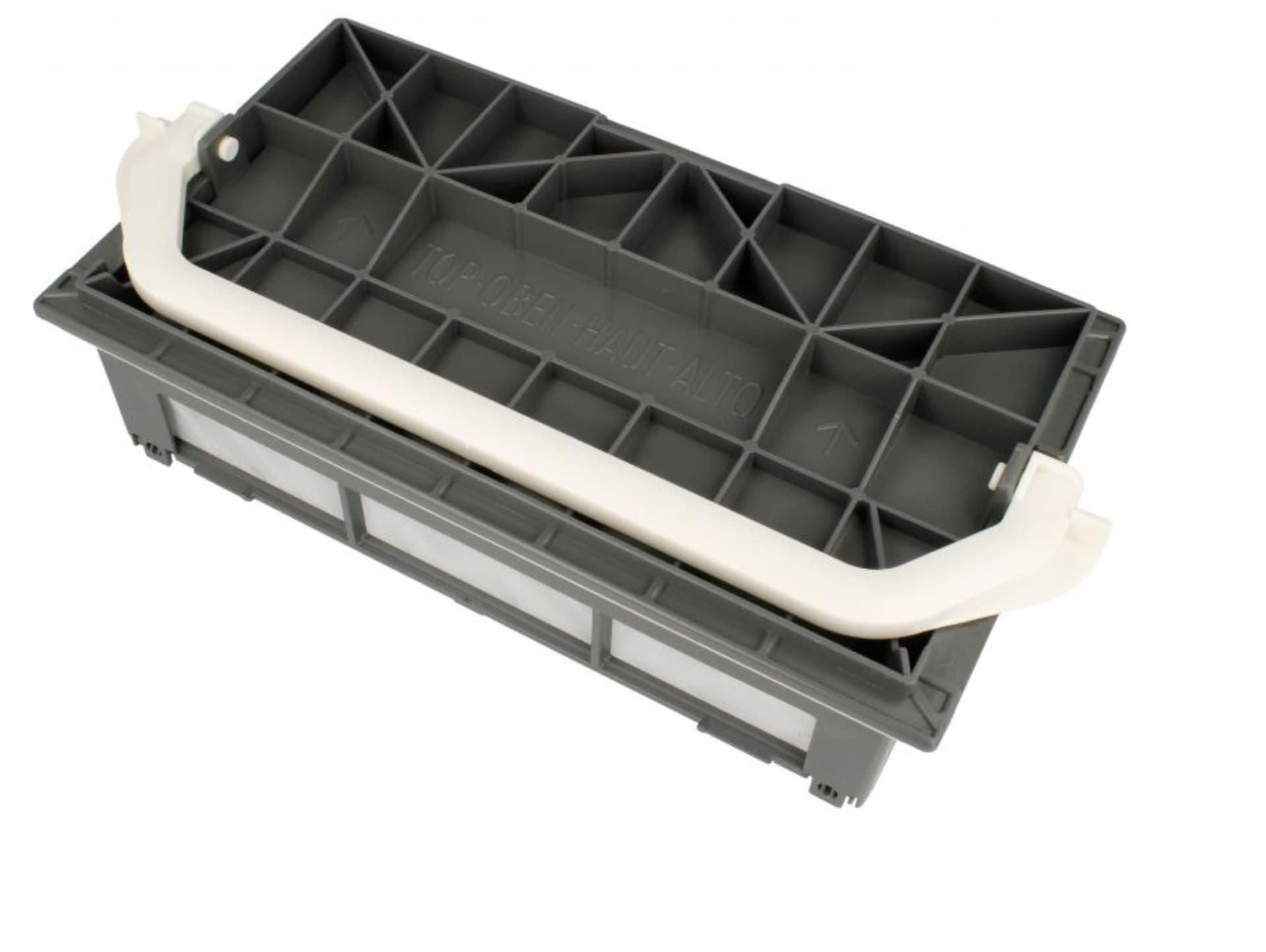CONTENITORE FILTRO ORIGINALE ASCIUGATRICE WHIRLPOOL (C00526666, C00731593); in prodotto EuroStore07 - Alatri, commercioVirtuoso.it