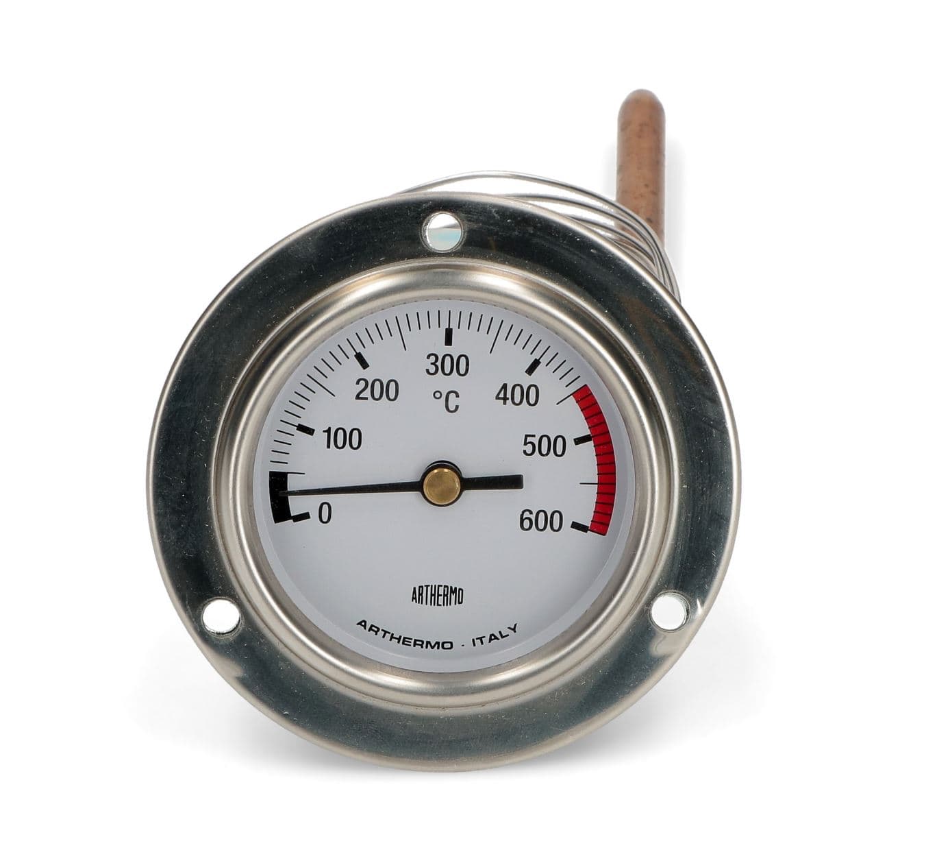 TERMOMETRO FORNO PROFESSIONALE 0-600°C Ø60mm SONDA inox: 1000mm. MADE ITALY in prodotto EuroStore07 - Alatri, commercioVirtuoso.it