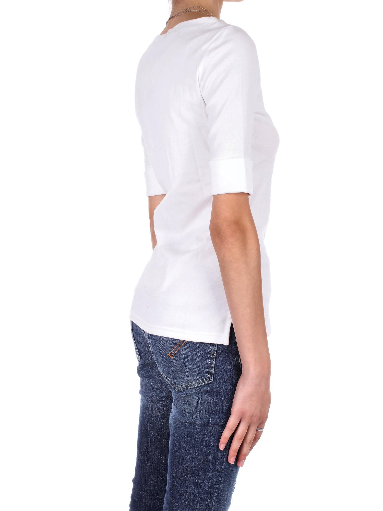 Ralph Lauren T-shirt e Polo Bianco da donna in T-shirt Drestige - Casamassima, commercioVirtuoso.it