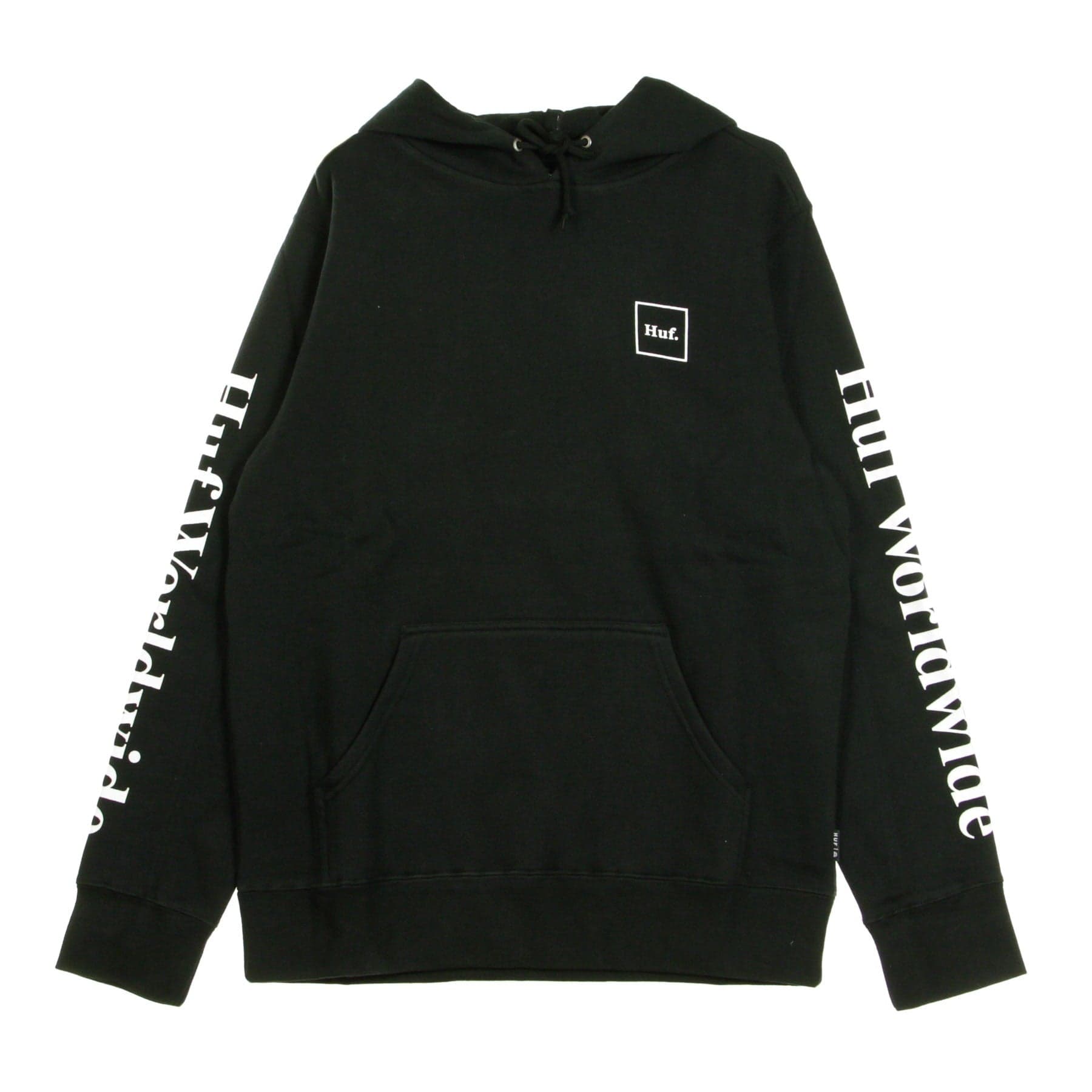 HUF Felpa Cappuccio Uomo Domestic P/o Hoodie Smu Ita Black da uomo in Felpe con cappuccio Drestige - Casamassima, commercioVirtuoso.it