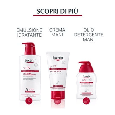 Eucerin PH5 refill olio detergente doccia per pelle sensibile e secca 400ml in Oli e balsami corpo per doccia Clubfarma - Melilli, commercioVirtuoso.it