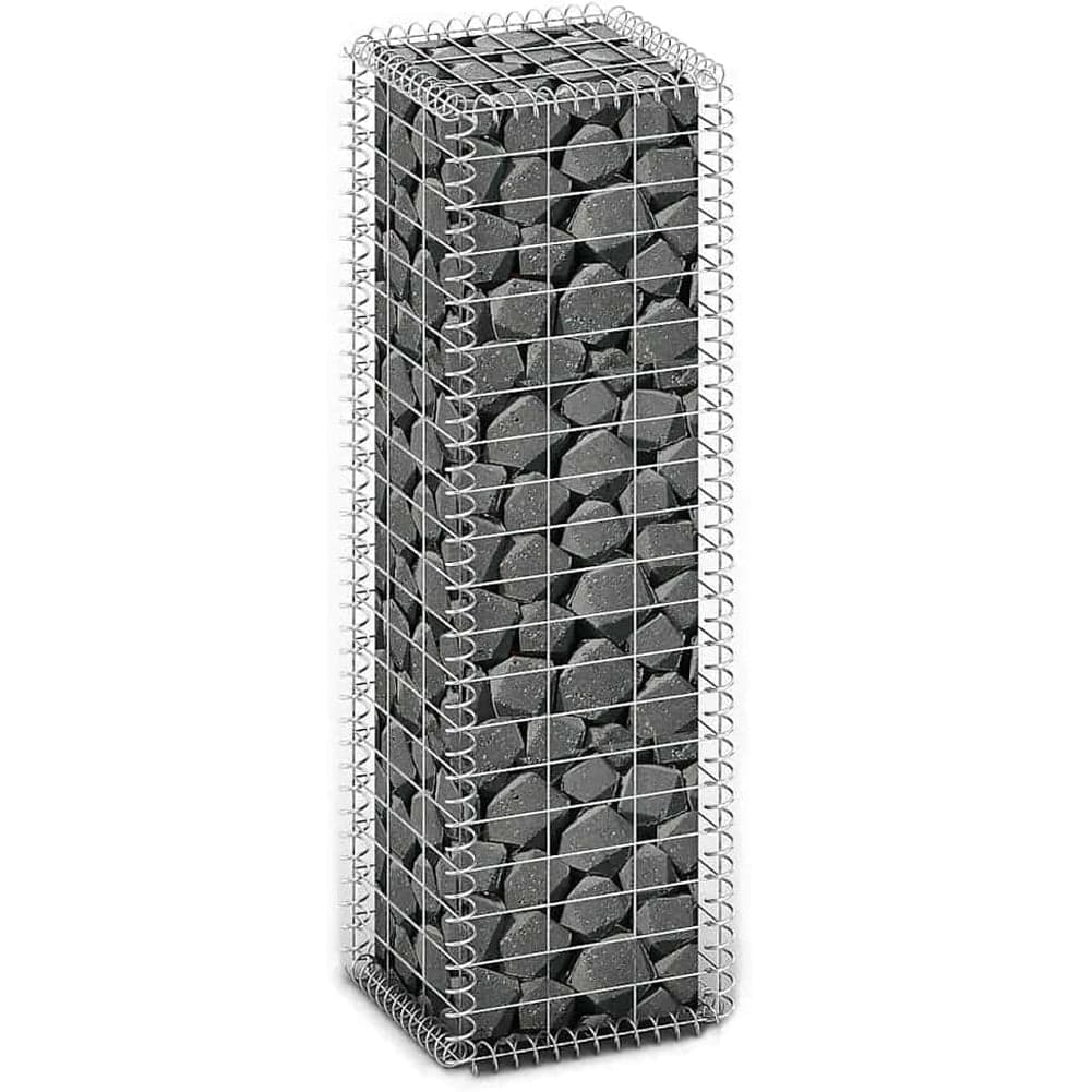 Rete Gabbione Giardino in Acciaio Galvanizzato 100x30x30 cm per Recinzioni e Muretti in Recinzioni decorative Danyx - Casoria, commercioVirtuoso.it