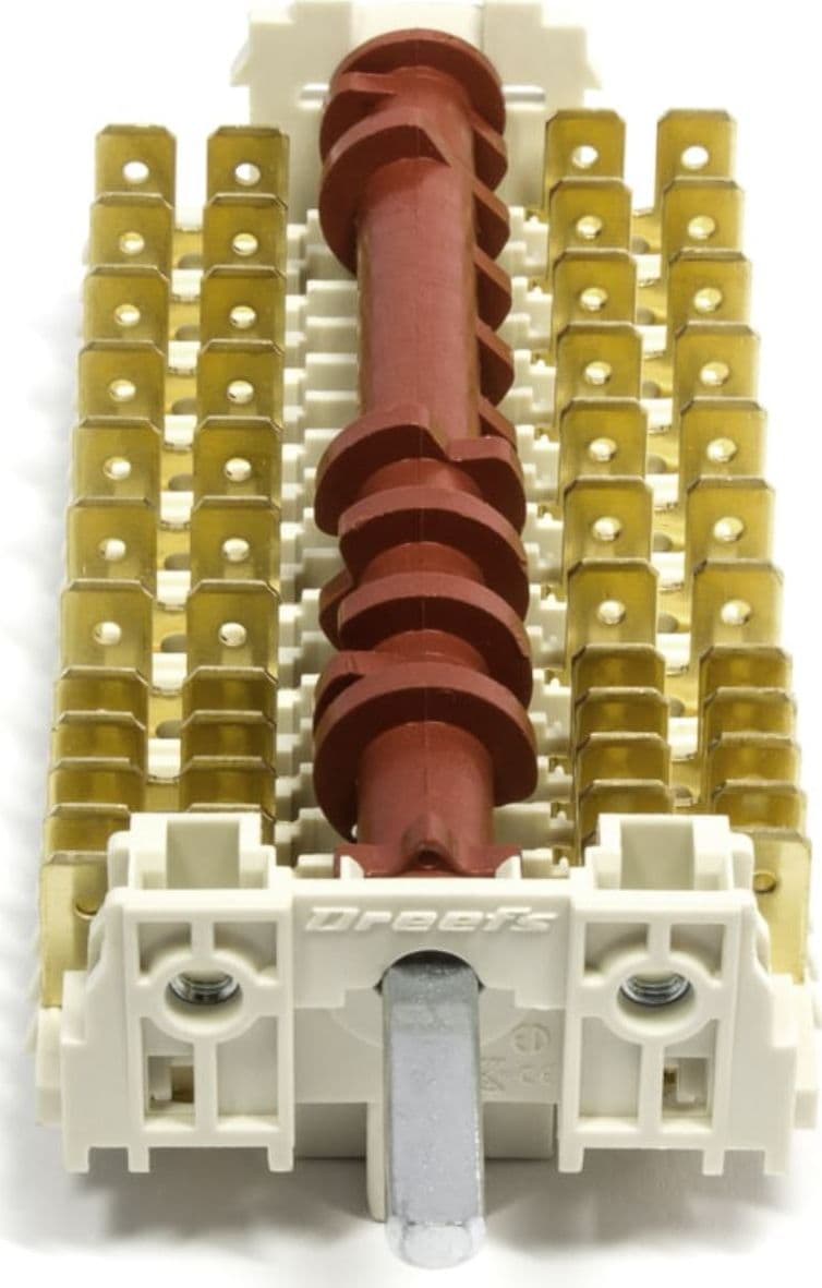 COMMUTATORE SELETTORE FUNZIONI 6+OFF FORNO ARISTON HOTPOINT C00196053 in prodotto EuroStore07 - Alatri, commercioVirtuoso.it